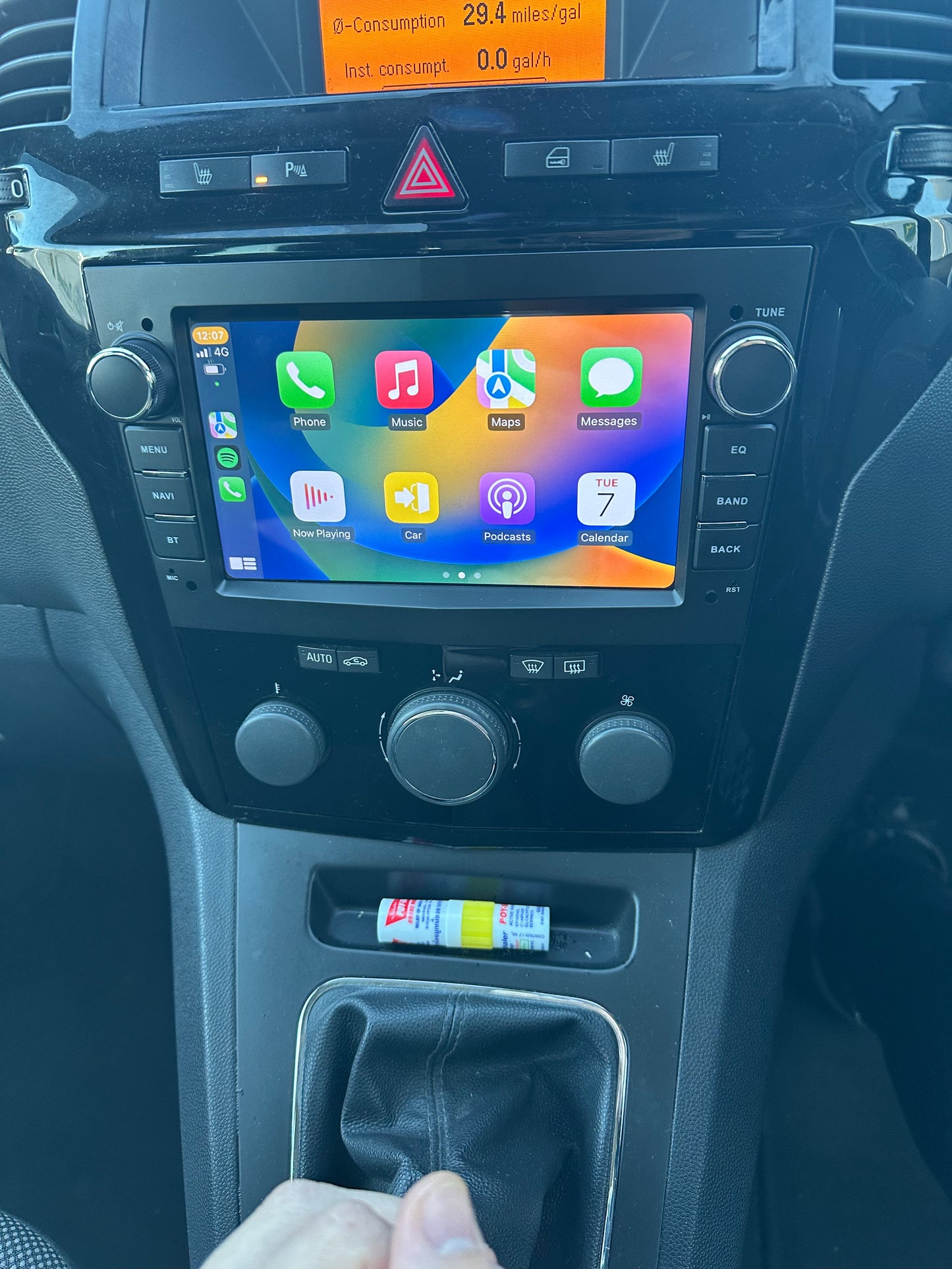 VAUXHALL ZAFIRA 2005-2011 - PREMIUM HEAD UNIT UPGRADE KIT: RADIO INFOTAINMENT SYSTEM WITH WIRED & WIRELESS APPLE CARPLAY AND ANDROID AUTO COMPATIBILITY