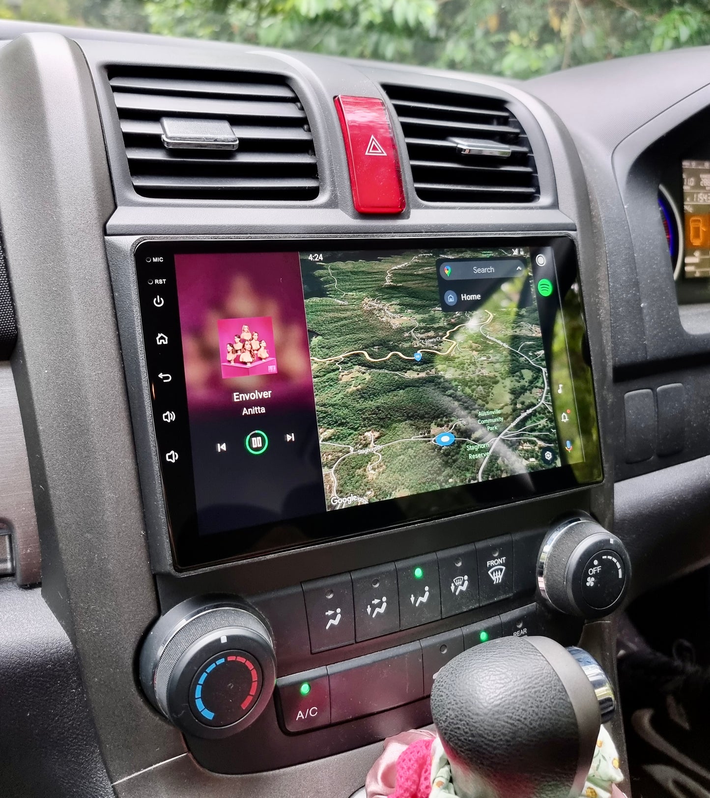 HONDA CRV (2007-2011) - Full Touchscreen Upgrade Kit - Wireless Apple CarPlay / Wireless Android Auto