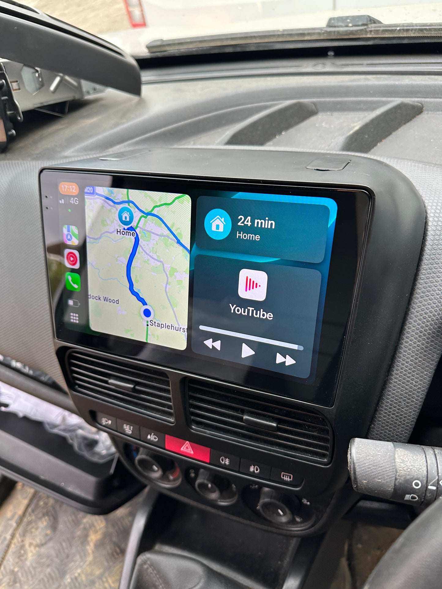 Fiat Doblo 2010-2015 Wireless Apple CarPlay/Android Auto Upgrade Kit