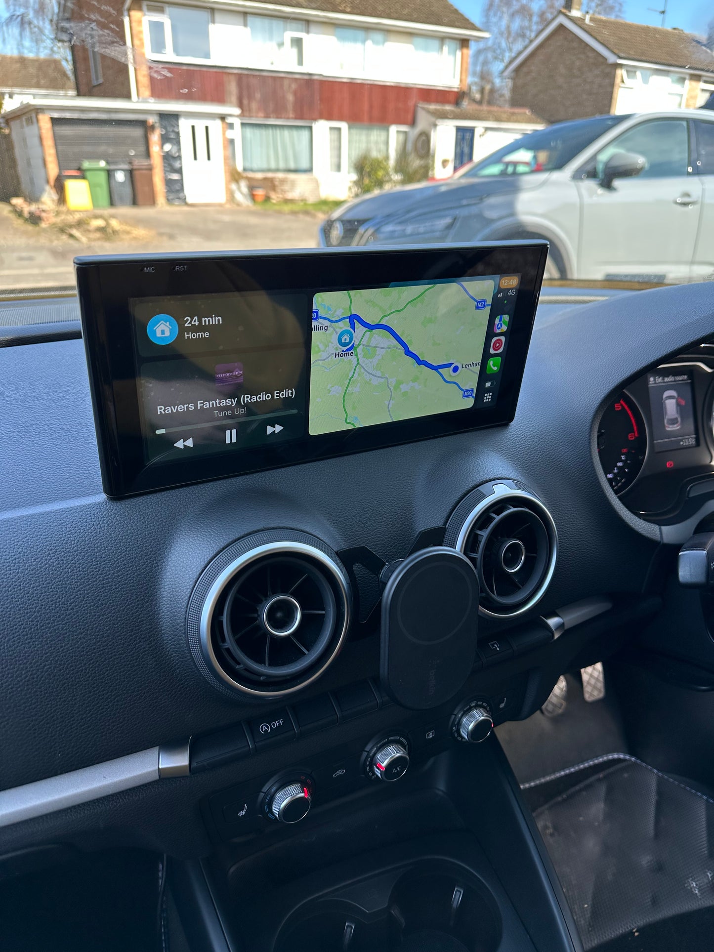 AUDI A3 (2013-2020) - PREMIUM HEAD UNIT UPGRADE KIT: RADIO INFOTAINMENT SYSTEM WITH WIRELESS APPLE CARPLAY AND ANDROID AUTO COMPATIBILITY