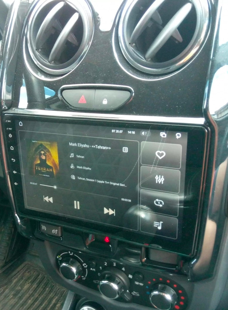 DACIA DUSTER (2015-2018) - Full Touchscreen Upgrade Kit - Wireless Apple CarPlay / Wireless Android Auto