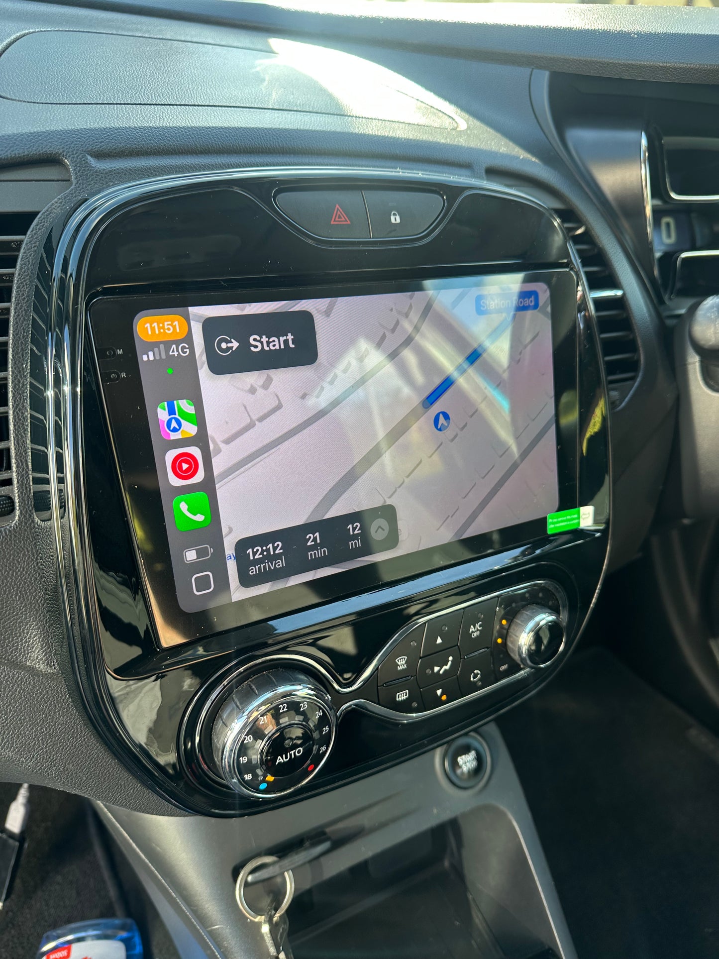 Renault Captur 2014-2021 Wireless Apple CarPlay/Android Auto Upgrade Kit