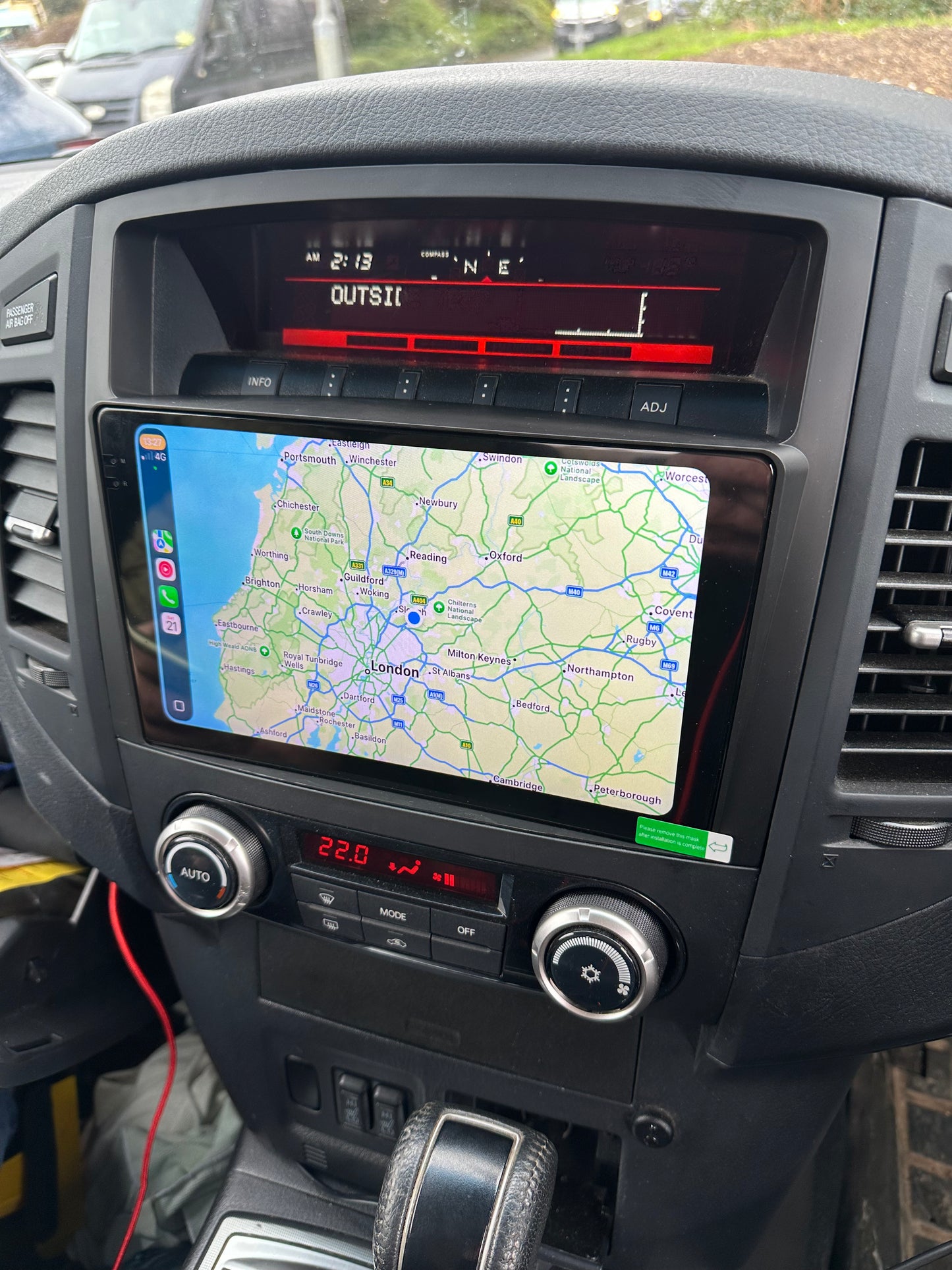 Mitsubishi Shogun 2007-2020 Wireless Apple CarPlay Upgrade Kit