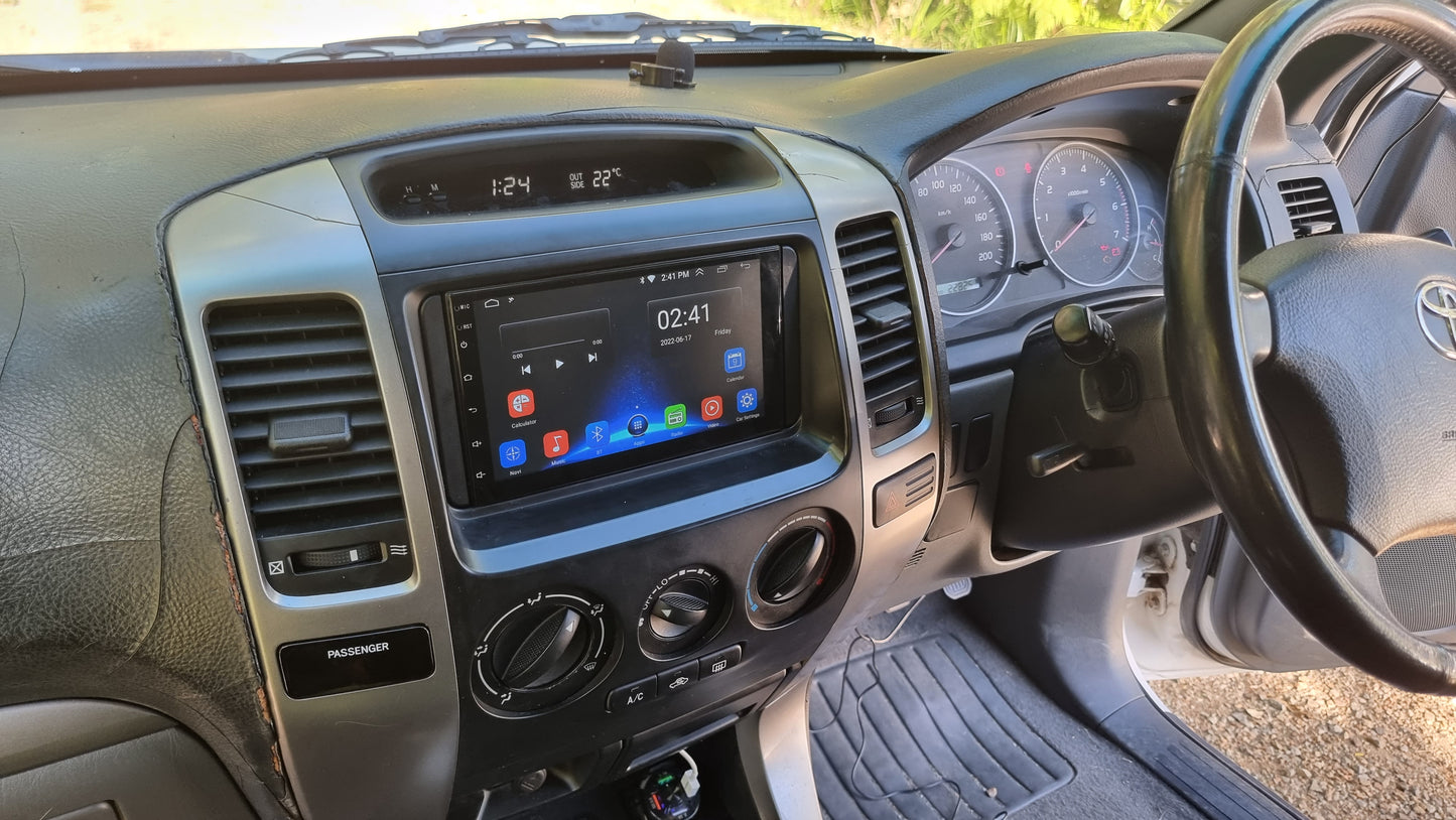 Toyota Land Cruiser/Prado 120 Series 2003-2009 Wireless Apple CarPlay/Android Auto Upgrade Kit