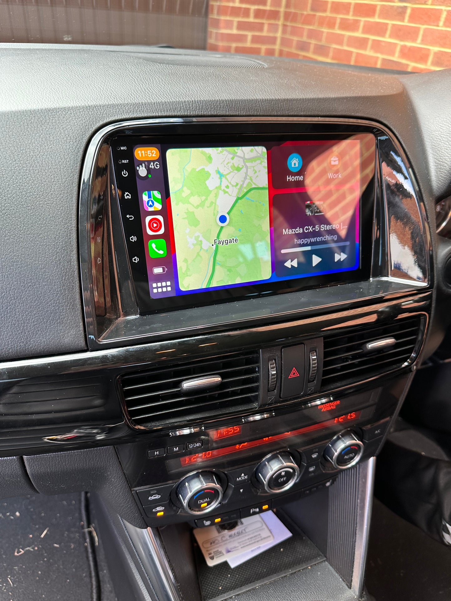 Mazda CX5 2012-2015 Wireless Apple CarPlay Upgrade Kit