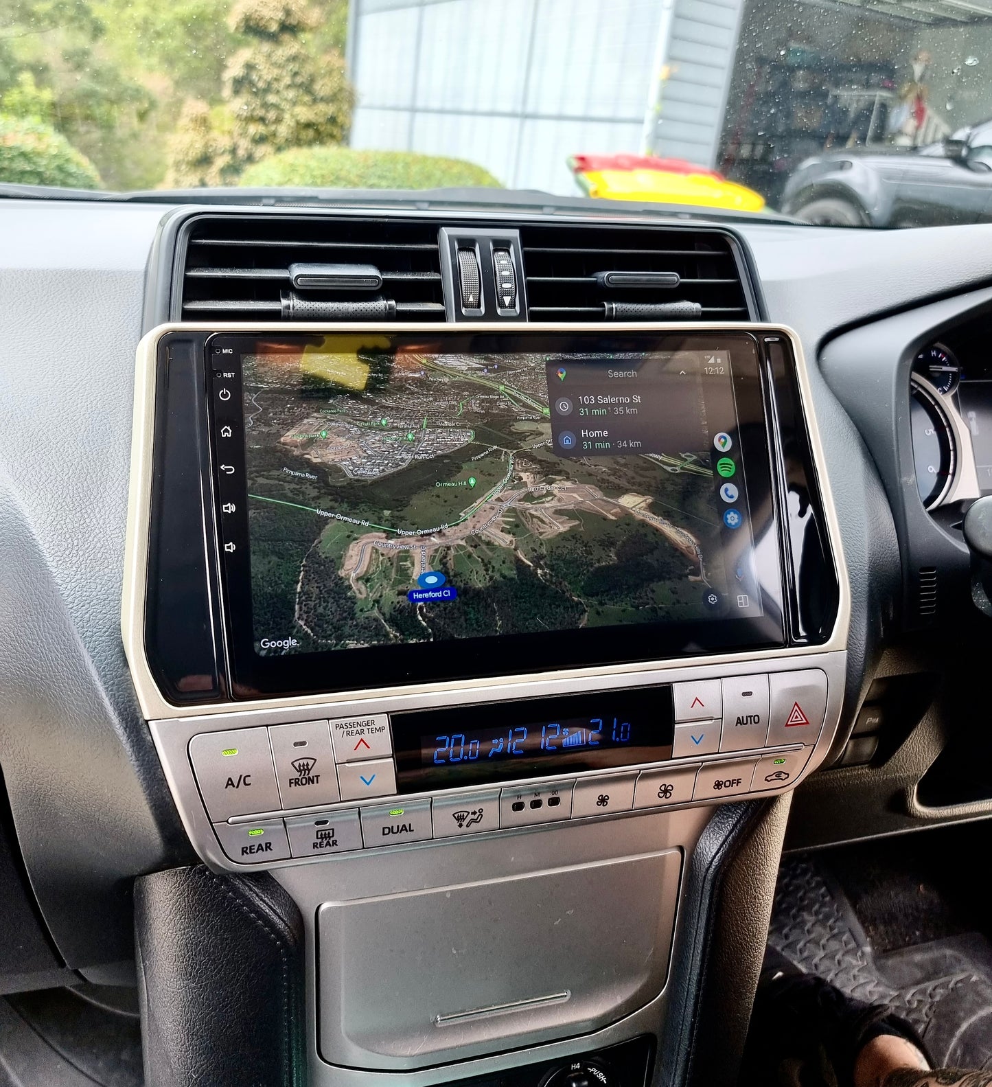 Toyota Land Cruiser/Prado 150 Series 2018-2022 Wireless Apple CarPlay/Android Auto Touchscreen Upgrade Kit