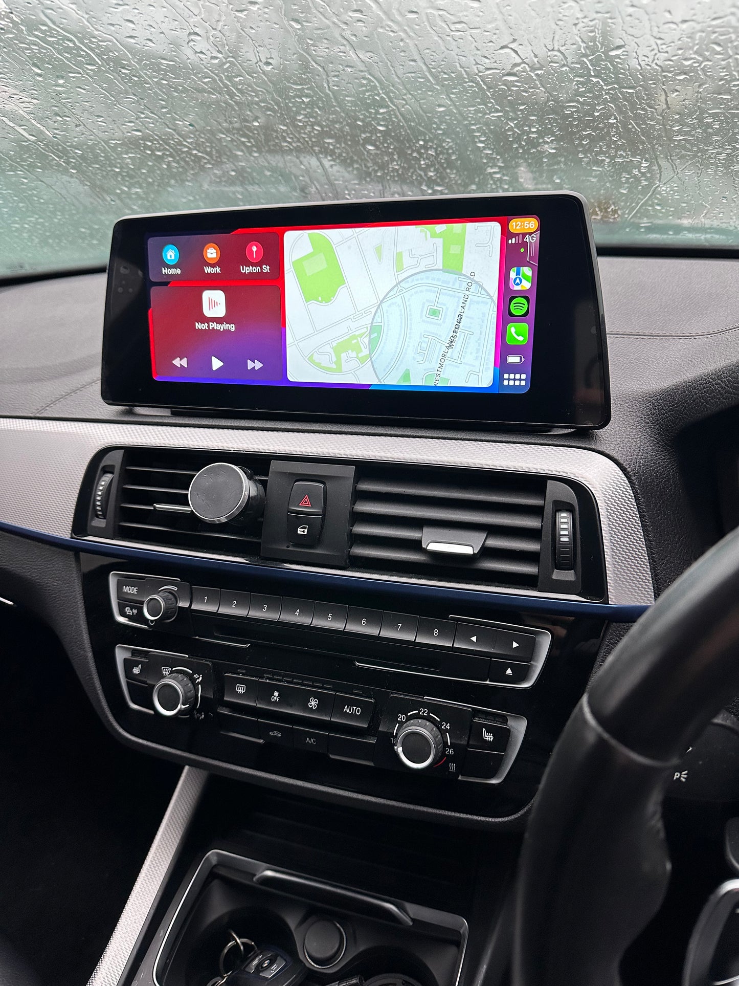 BMW 1 SERIES 2011-2019 (F20/F21) - PREMIUM HEAD UNIT UPGRADE KIT: RADIO INFOTAINMENT SYSTEM WITH WIRELESS APPLE CARPLAY AND ANDROID AUTO COMPATIBILITY