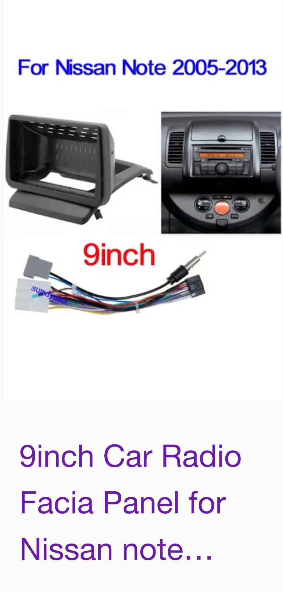 Nissan Note 2005-2012 Wireless Apple CarPlay Upgrade Kit