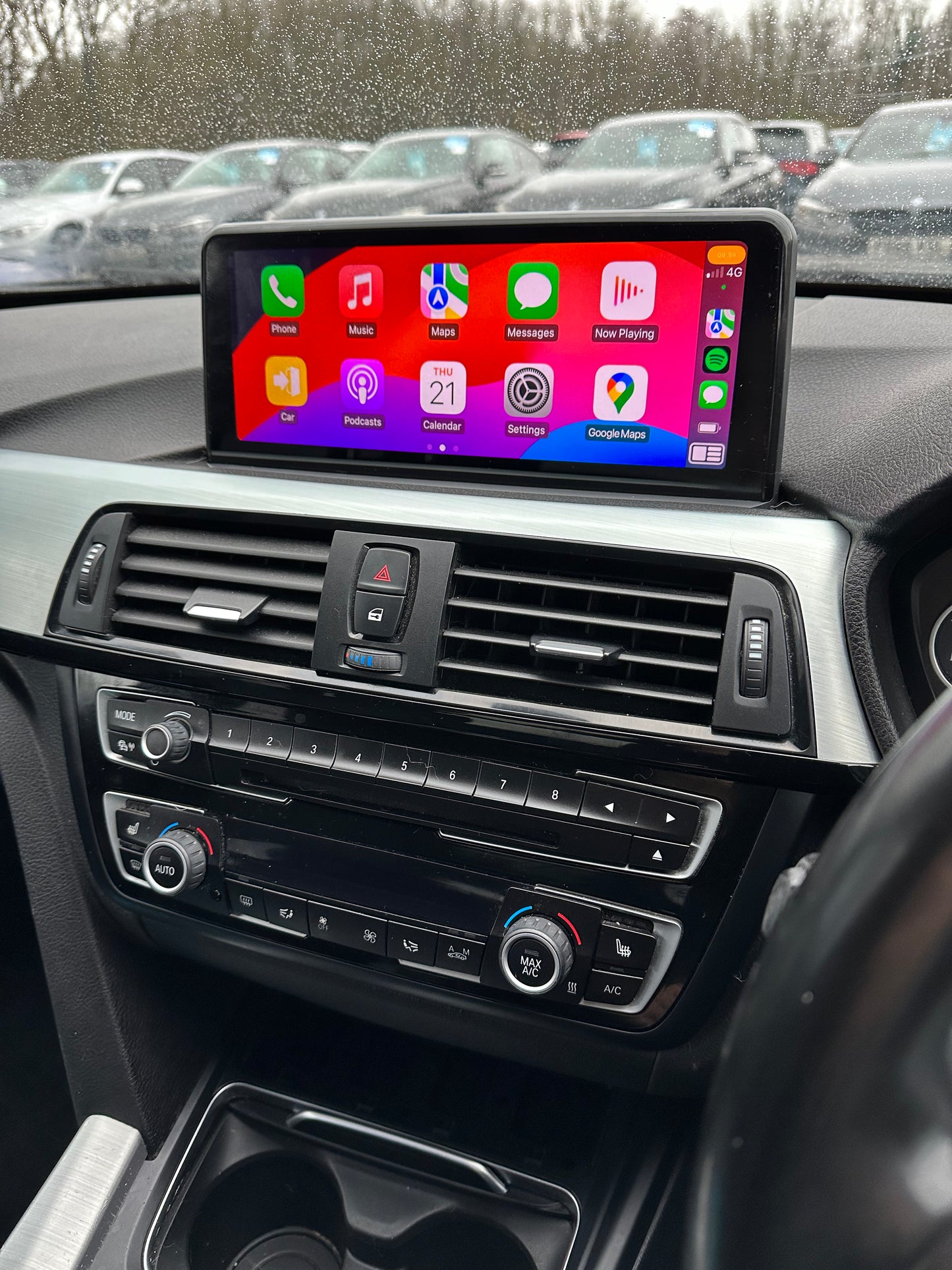 BMW 4 SERIES 2010-2020 F32/F33/F36 Wireless Apple CarPlay/Android Auto Touchscreen