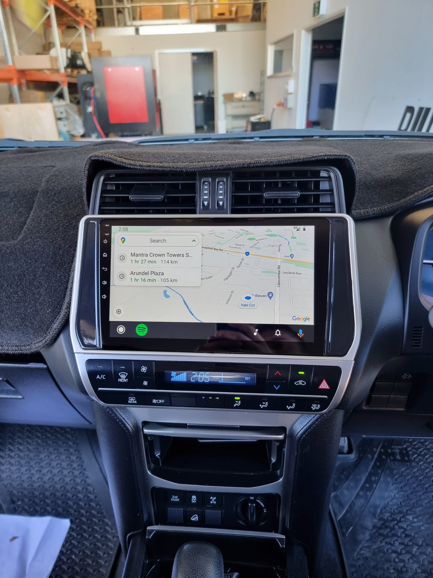 Toyota Land Cruiser/Prado 150 Series 2018-2022 Wireless Apple CarPlay/Android Auto Touchscreen Upgrade Kit