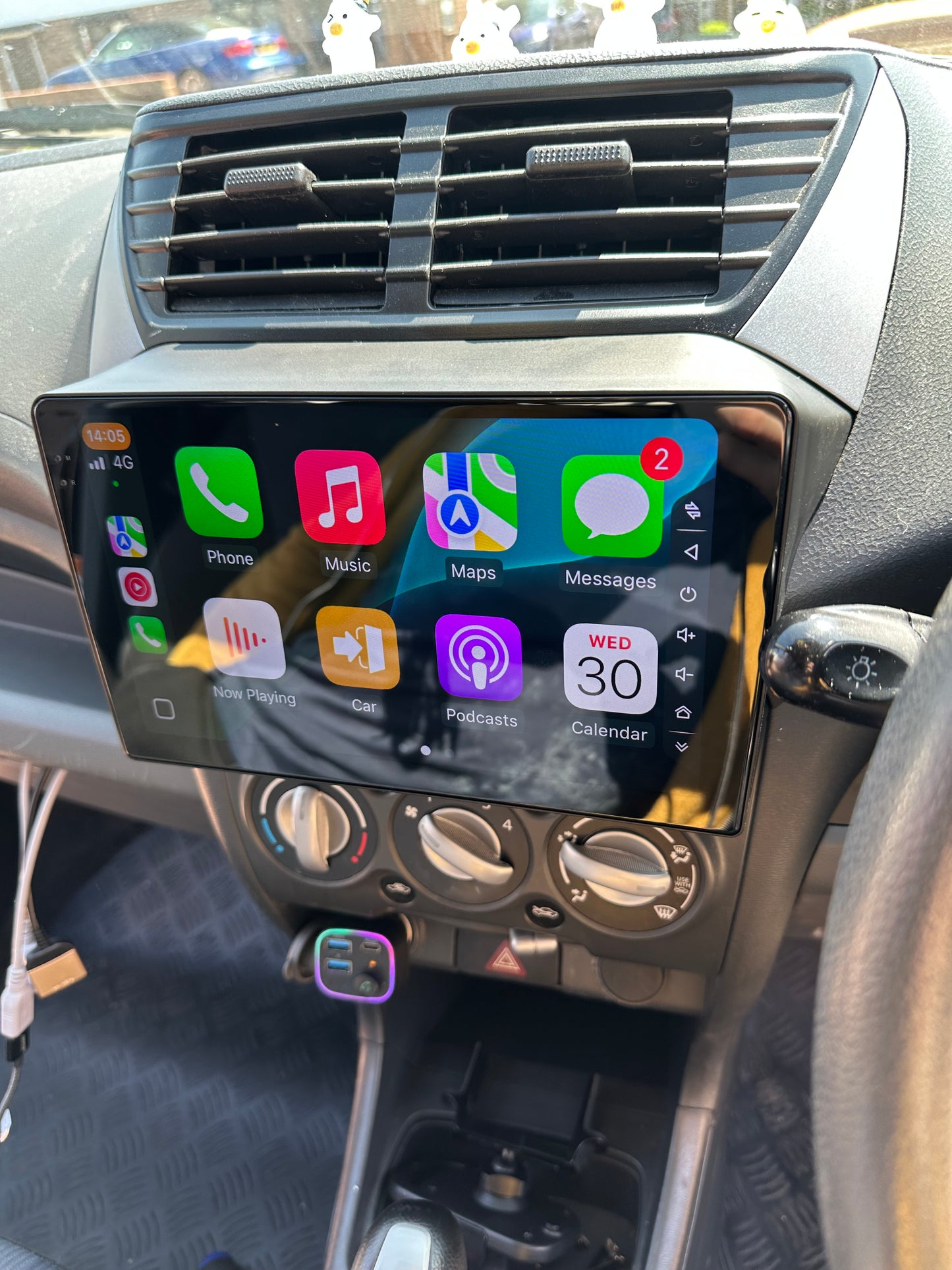 SUZUKI ALTO (2009-2017) - Touchscreen Upgrade Kit - Wireless Apple CarPlay / Wireless Android Auto