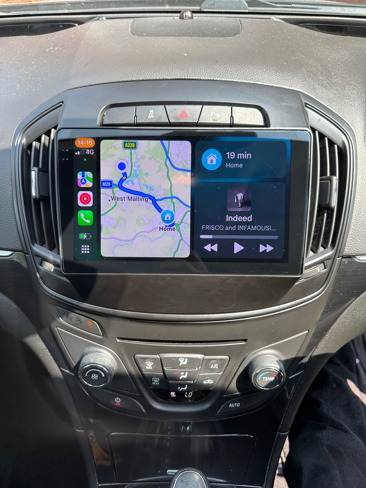Vauxhall Insignia/Buick Regal 2013-2017 Wireless Apple CarPlay/Android Auto Upgrade Kit