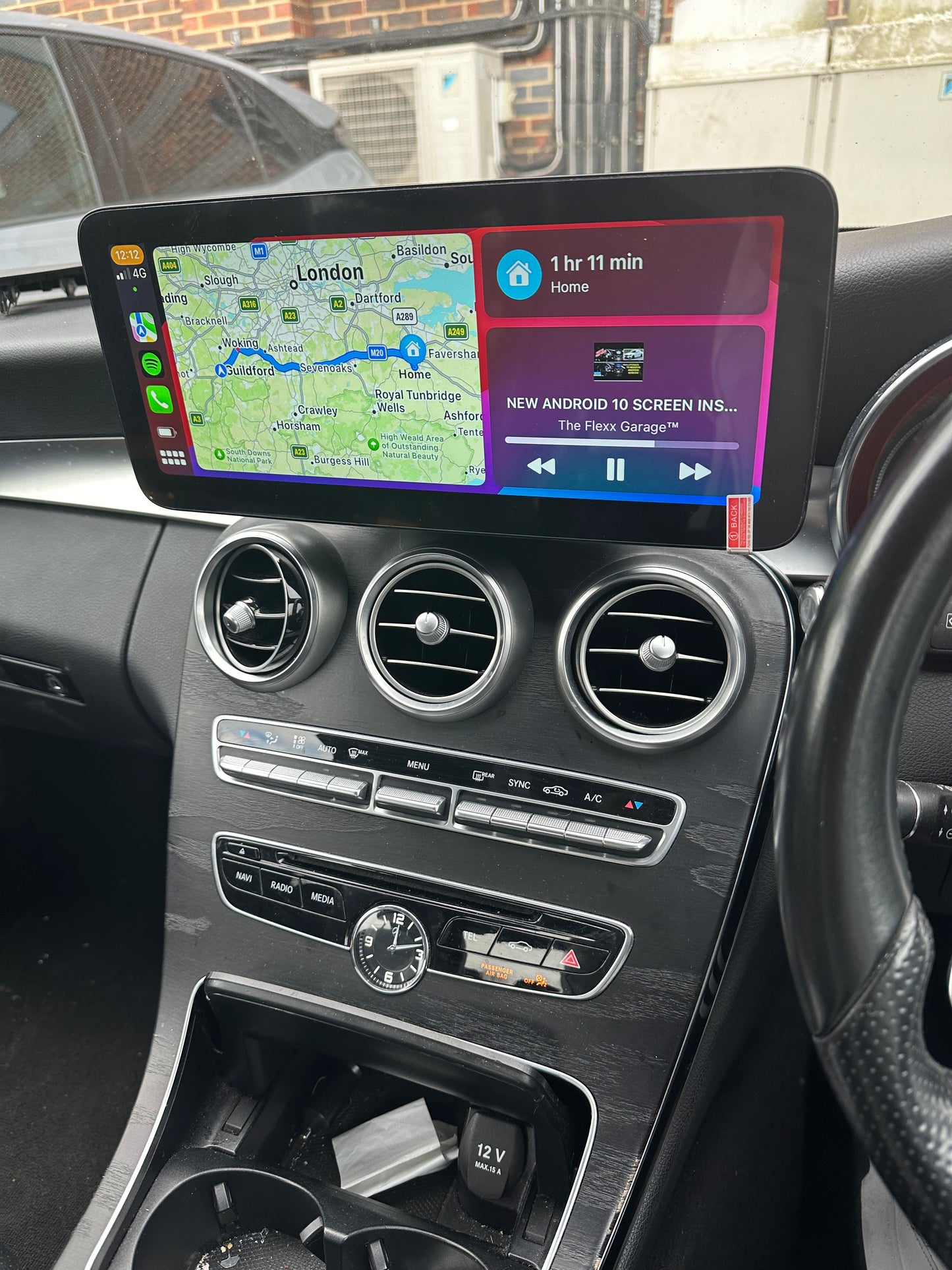 MERCEDES A/C CLASS/GLA/GLC/CLA (2012-2018) W205/X156 Wireless Apple CarPlay/Android Auto Touchscreen Kit