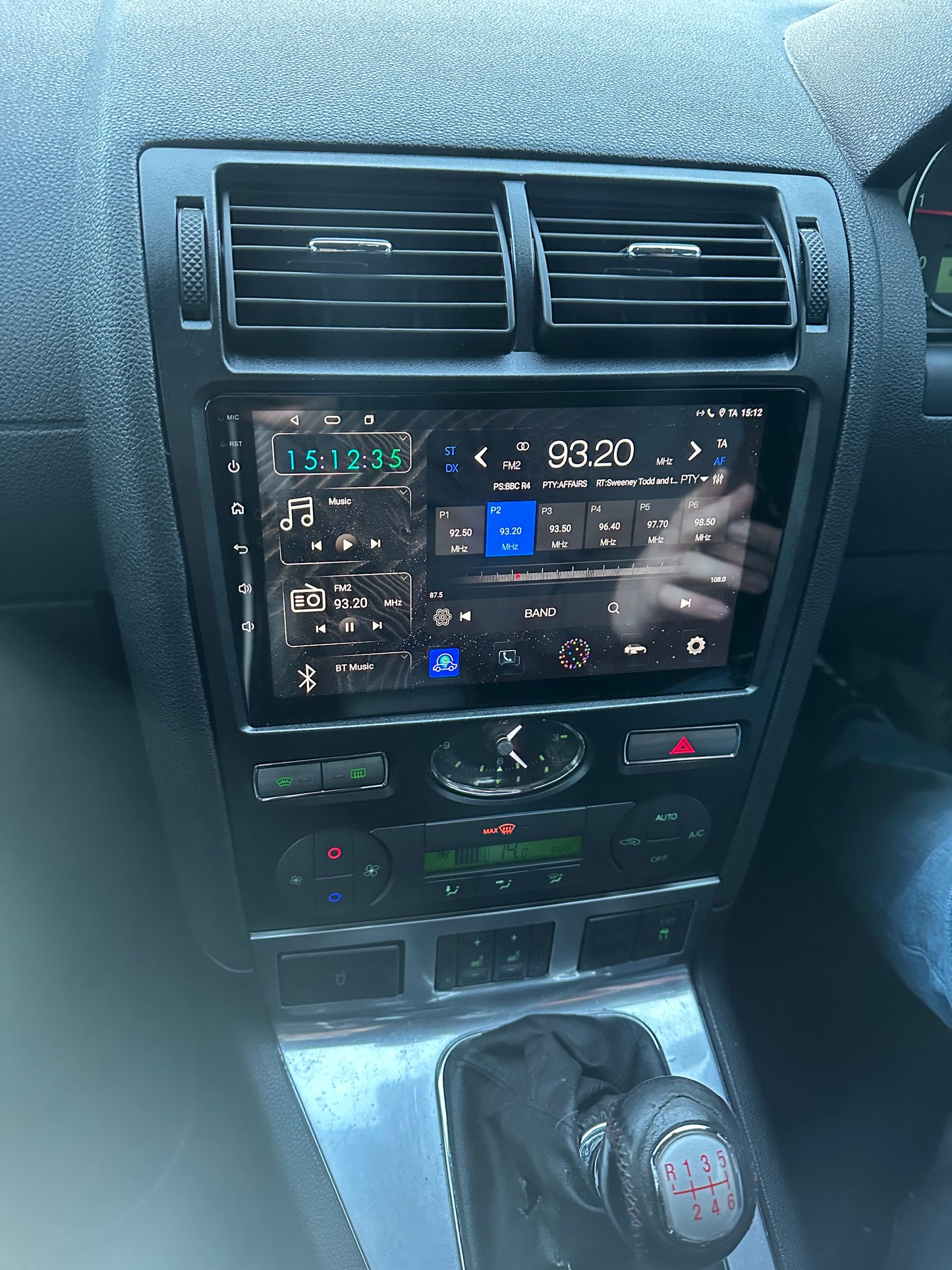 Ford Mondeo 2000-2007 Wireless Apple CarPlay Touchscreen