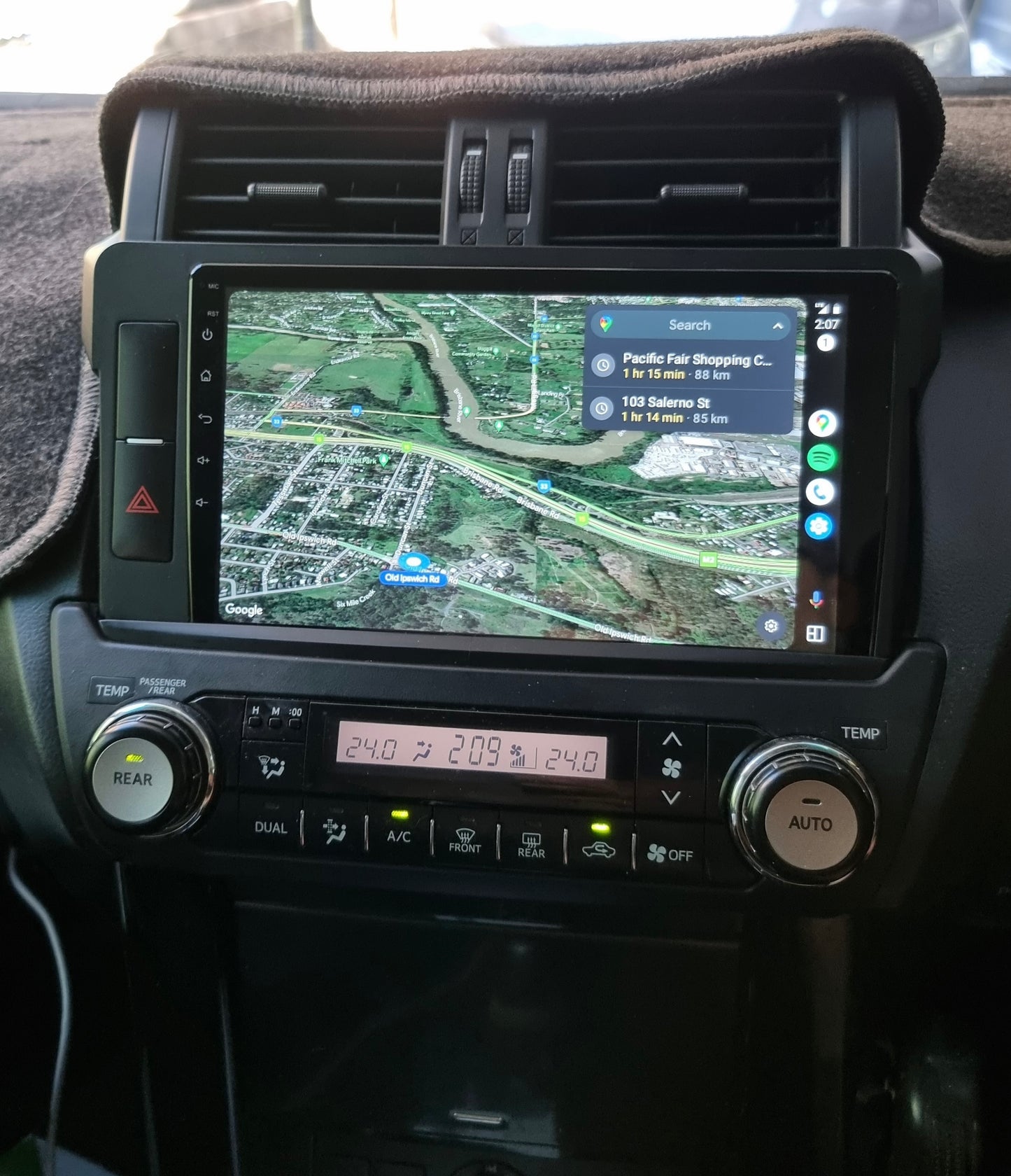 Toyota Land Cruiser/Prado 150 Series 2014-2017 Wireless Apple CarPlay/Android Auto Upgrade Kit