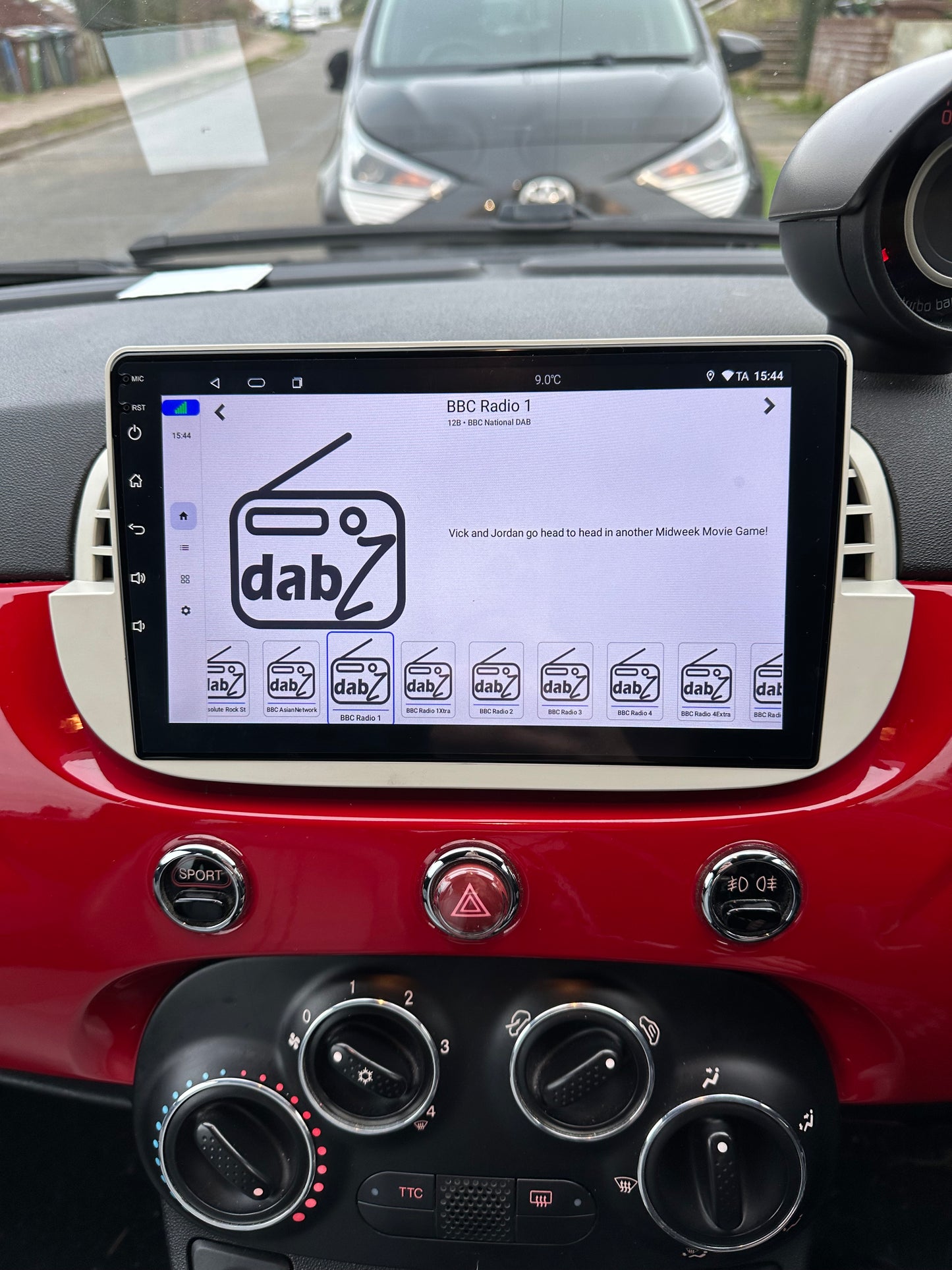 Fiat 500/Abarth 2007-2015 Wireless Apple CarPlay/Android Auto Upgrade Kit