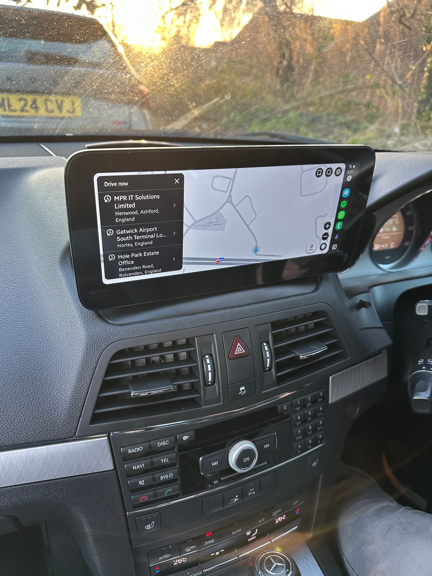 Mercedes E Class 2009-2017 W212/W207/C207 Wireless Apple CarPlay Touchscreen Kit