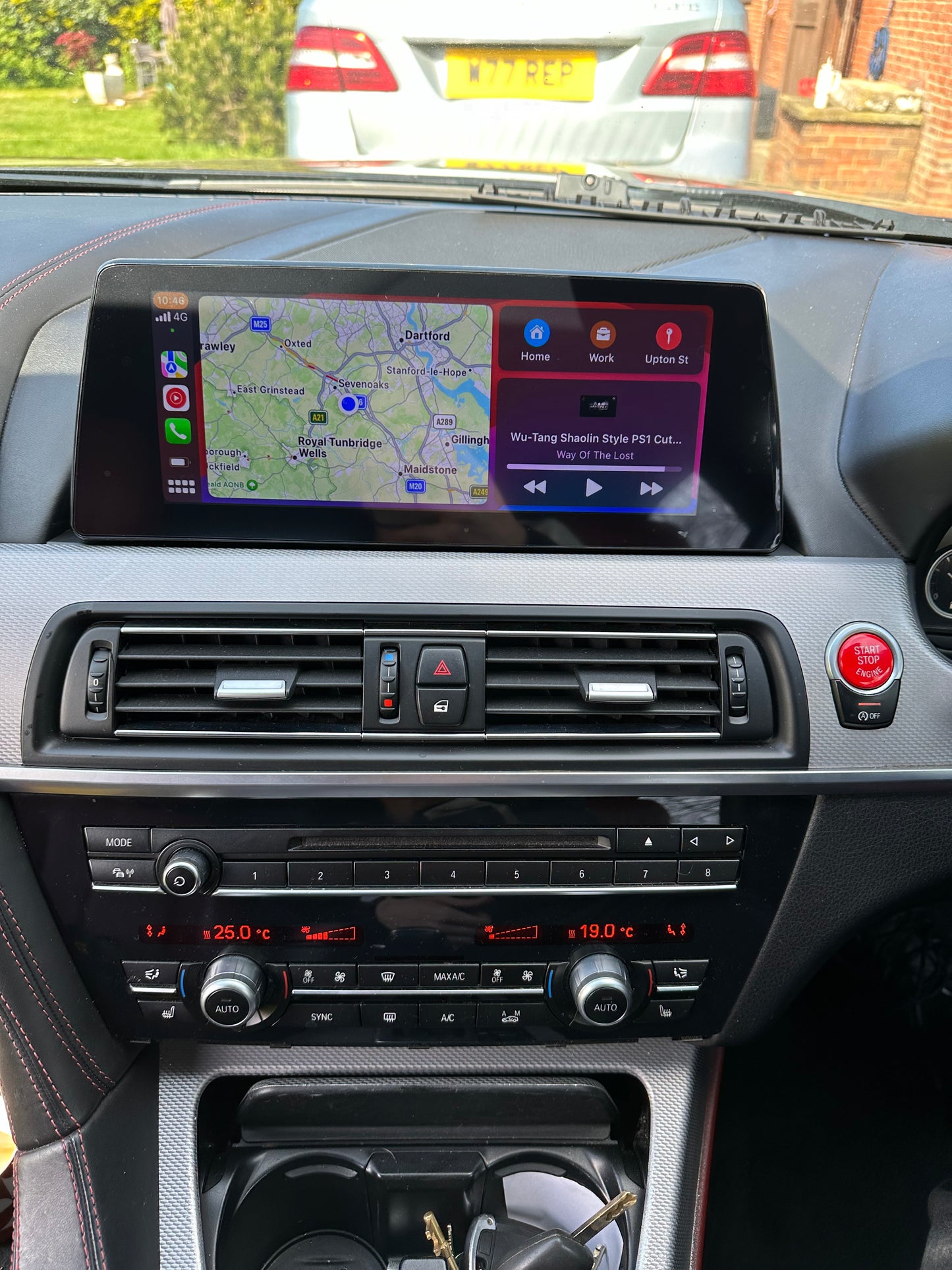 BMW 6 Series 2012-2015 F06/F12/F13 Wireless Apple CarPlay/Android Auto Touchscreen Kit