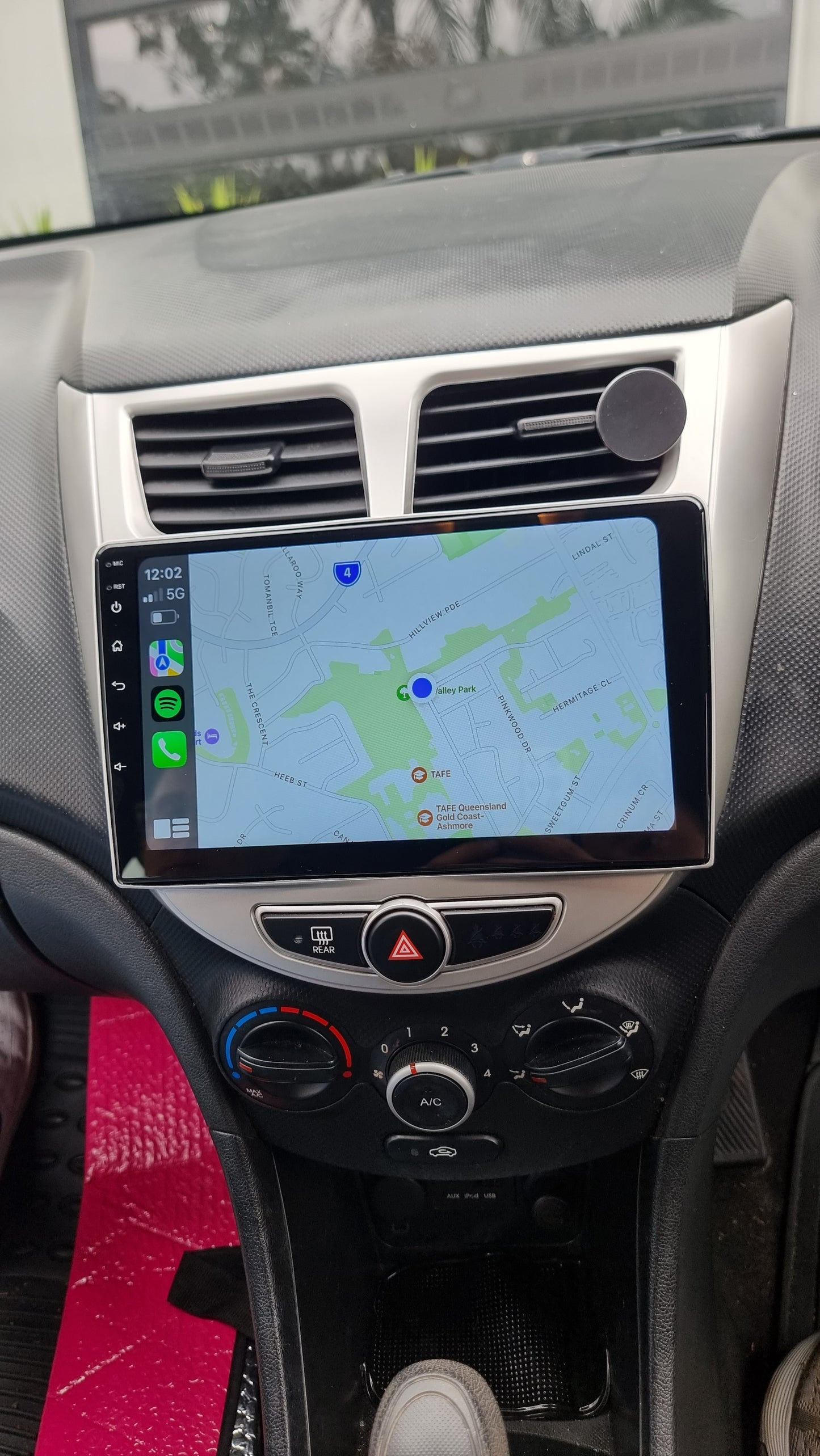 Hyundai Accent/Solaris 2010-2016 Wireless Apple CarPlay/Android Auto Upgrade Kit