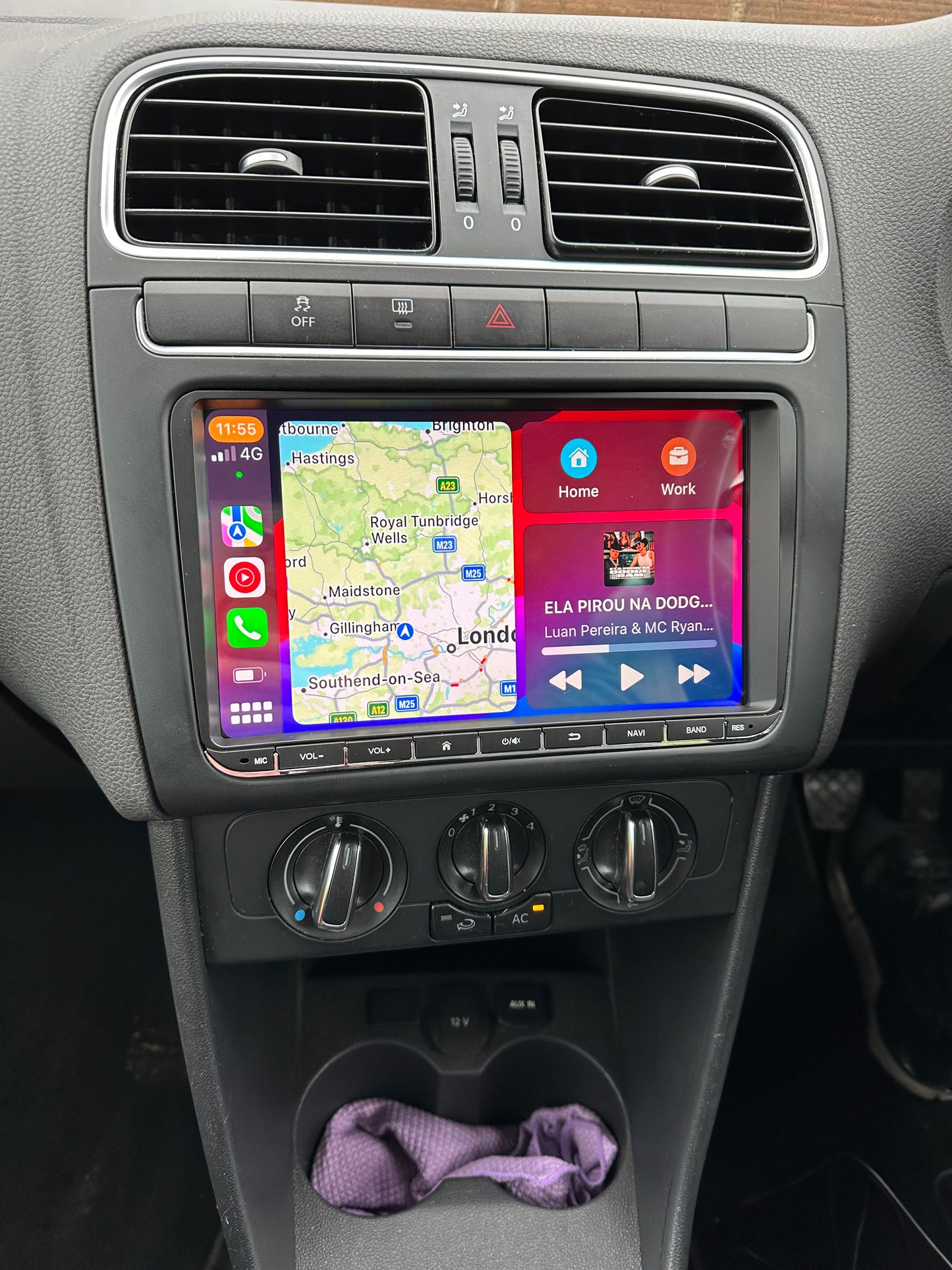 Android satnav touchscreen for Mk5 Polo