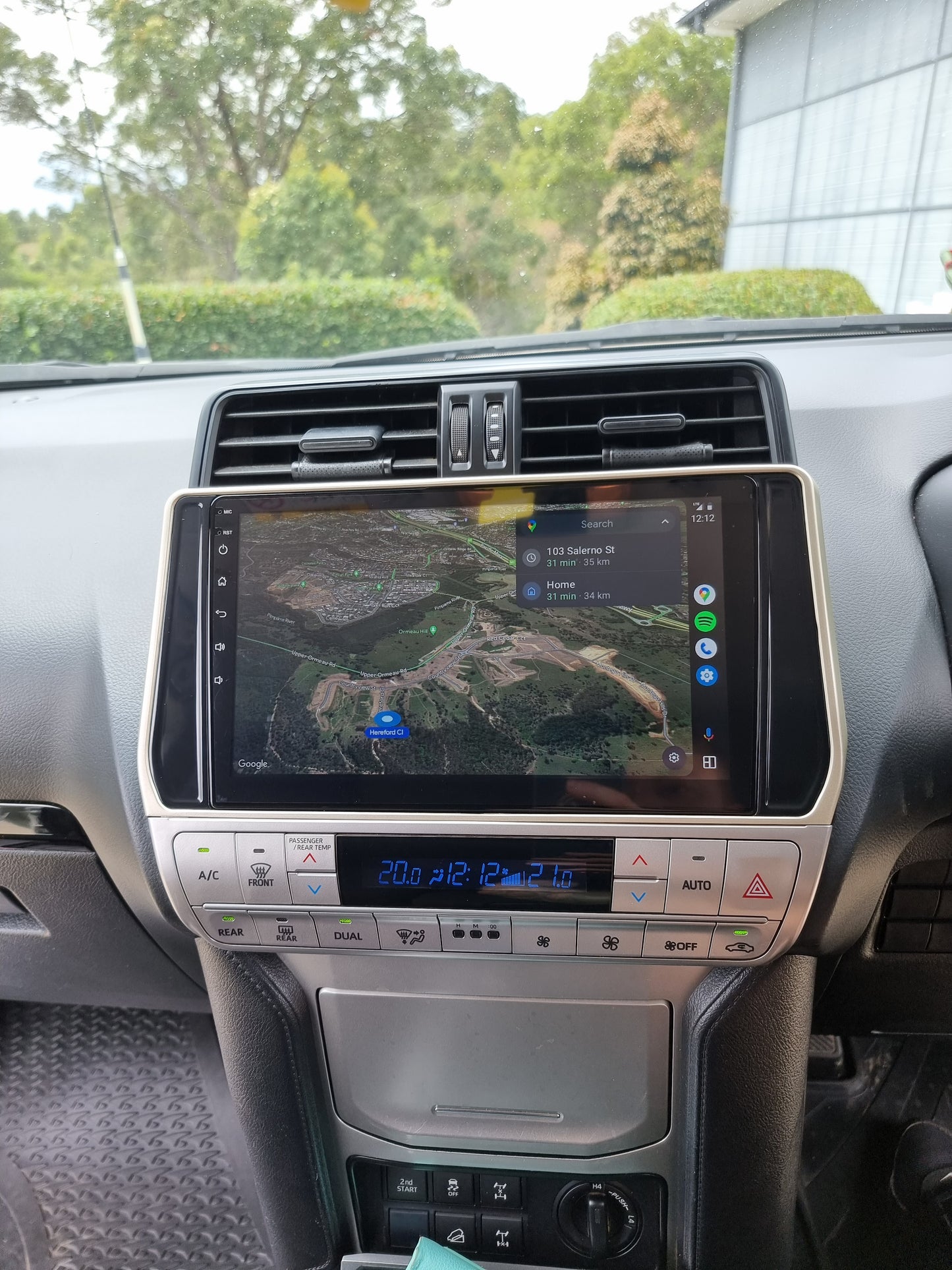 Toyota Land Cruiser/Prado 150 Series 2018-2022 Wireless Apple CarPlay/Android Auto Touchscreen Upgrade Kit