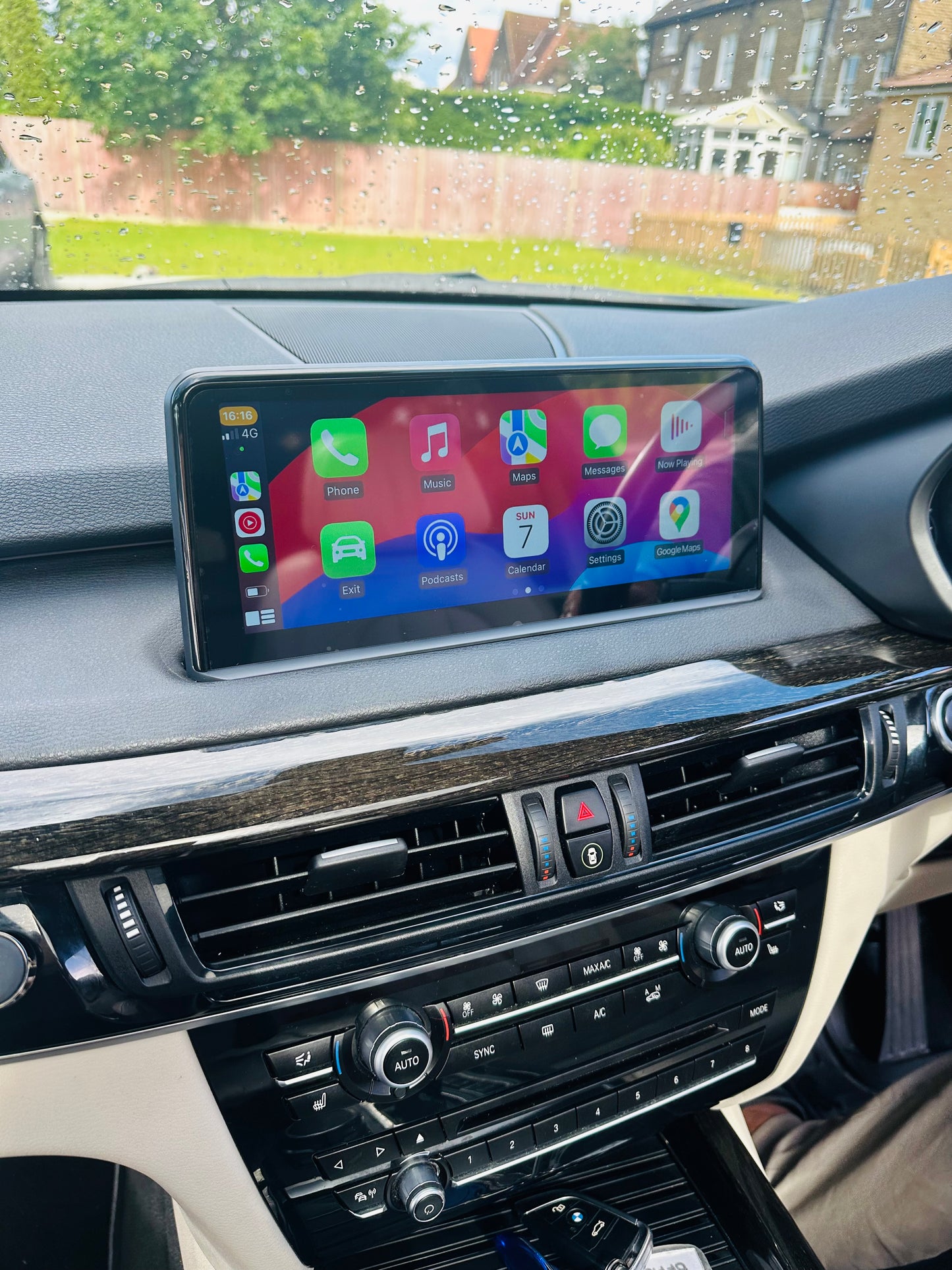 BMW X5/X6 2014-2019 F15/F16 Wireless Apple CarPlay/Android Auto Touchscreen Kit