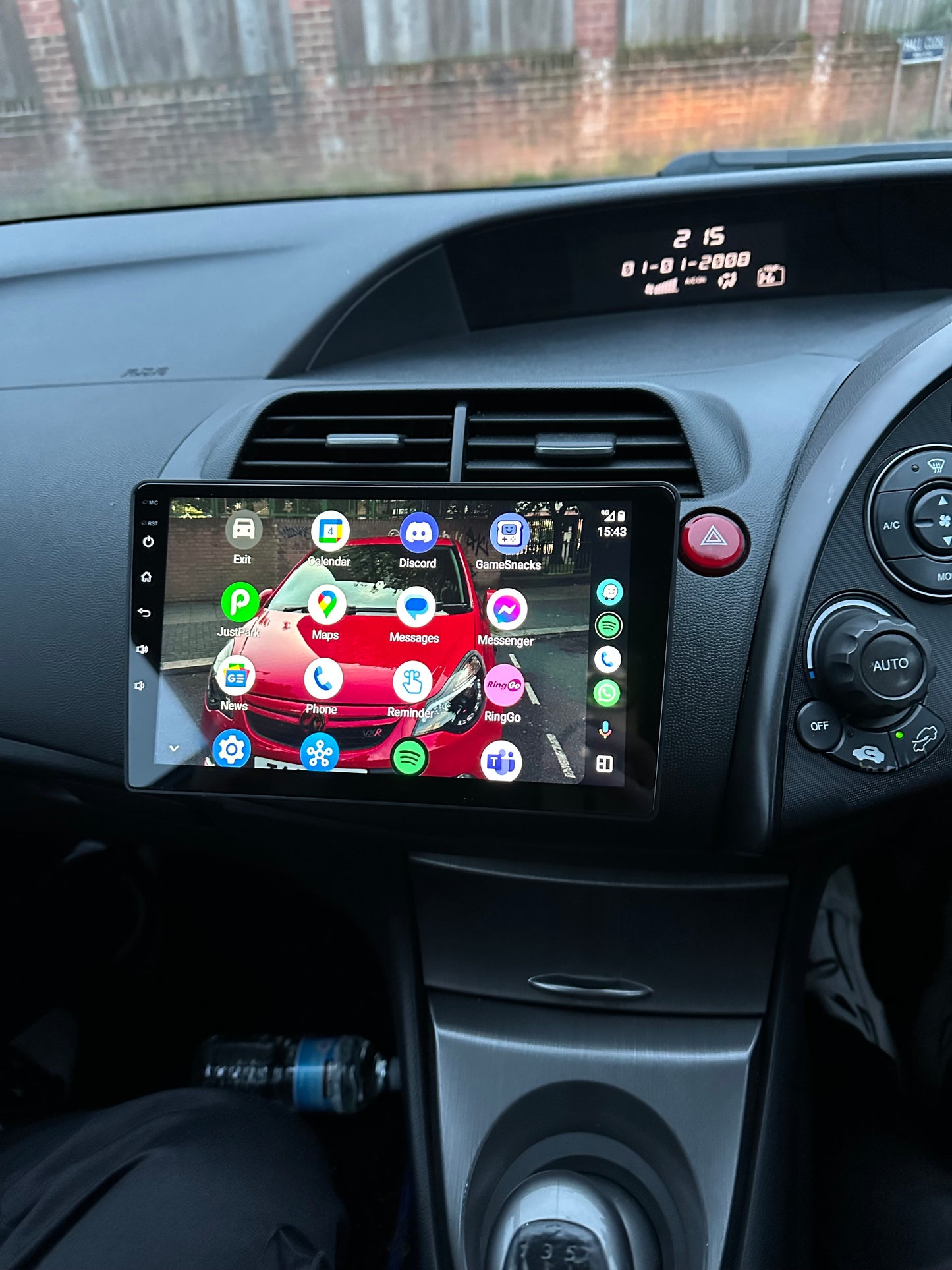 Honda Civic Hatchback 2005-2011 Wireless Apple CarPlay Upgrade Kit