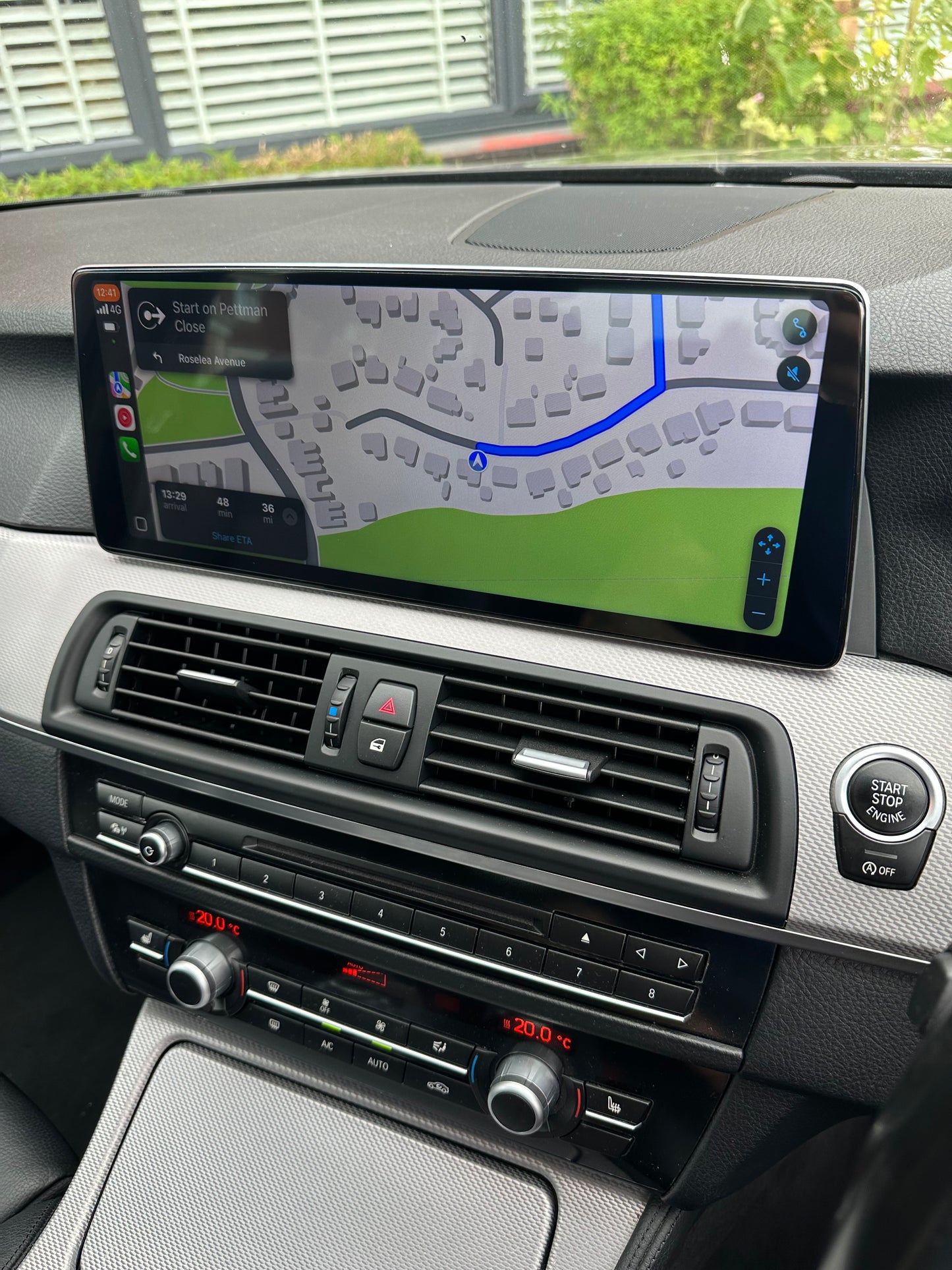 BMW 5 SERIES 2011-2017 F10/F11 Wireless Apple CarPlay/Android Auto Touchscreen