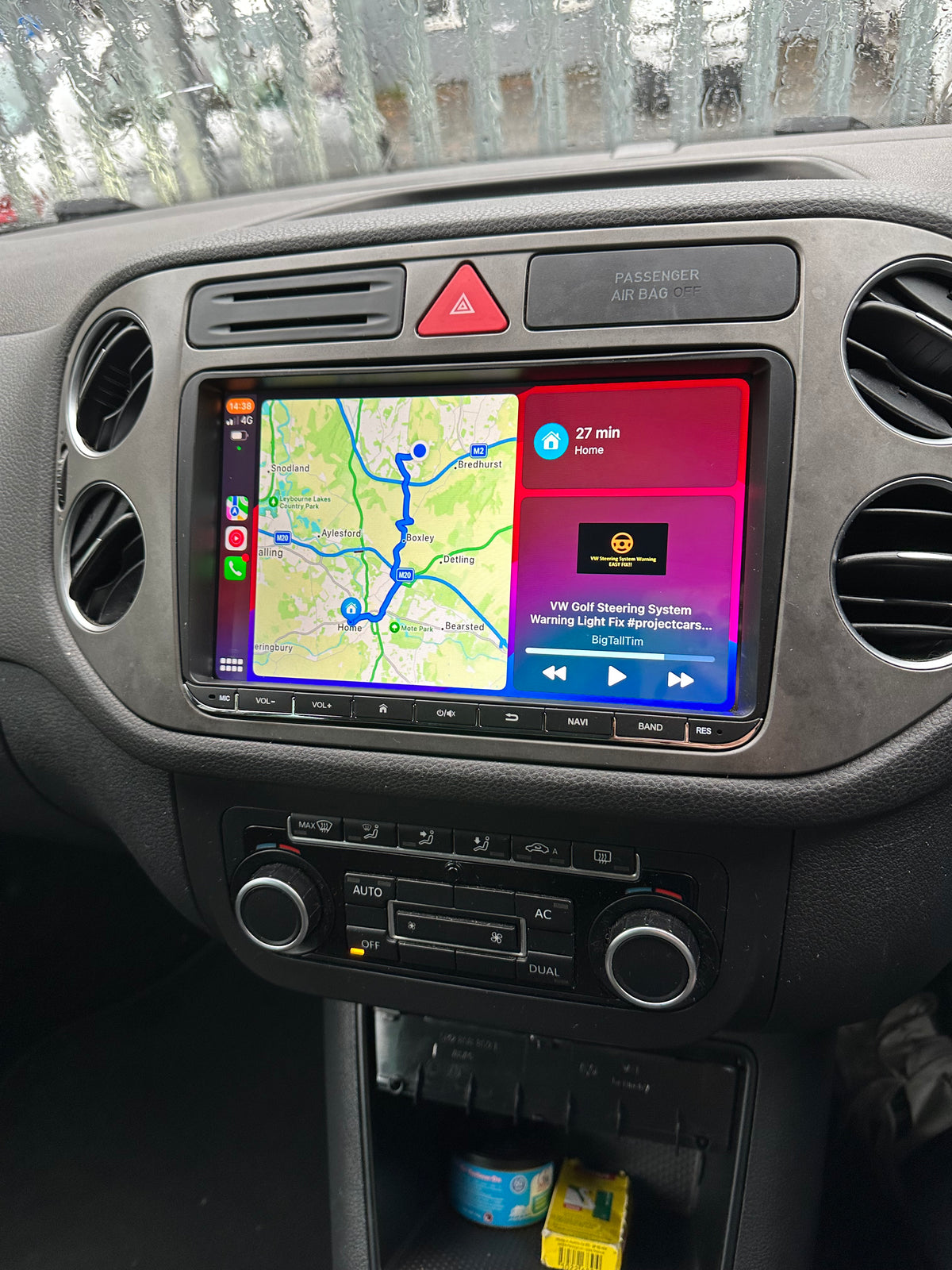 VW Tiguan 2009-2017 Wireless Apple CarPlay Upgrade Kit