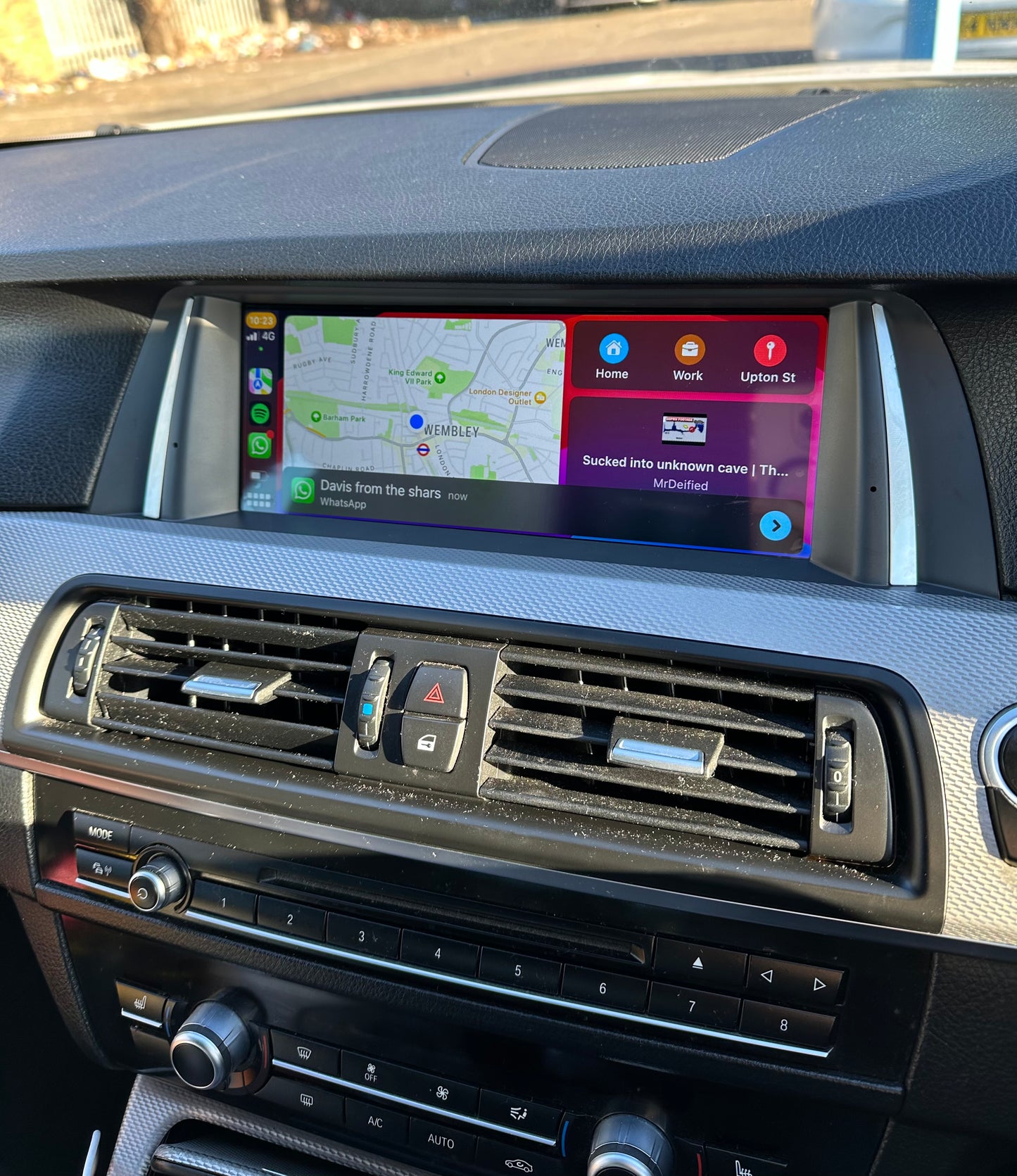 BMW 5 SERIES 2011-2017 F10/F11 Wireless Apple CarPlay/Android Auto Touchscreen