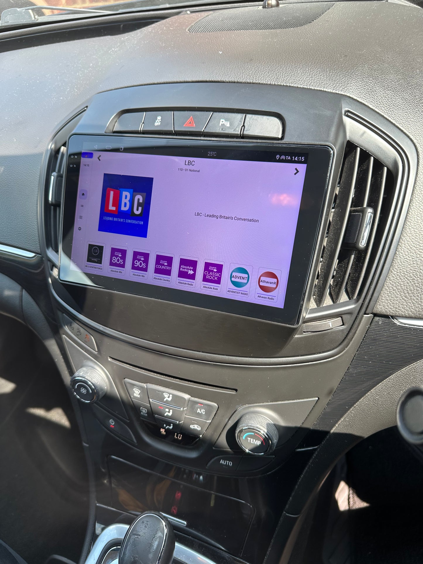 Vauxhall Insignia/Buick Regal 2013-2017 Wireless Apple CarPlay/Android Auto Upgrade Kit