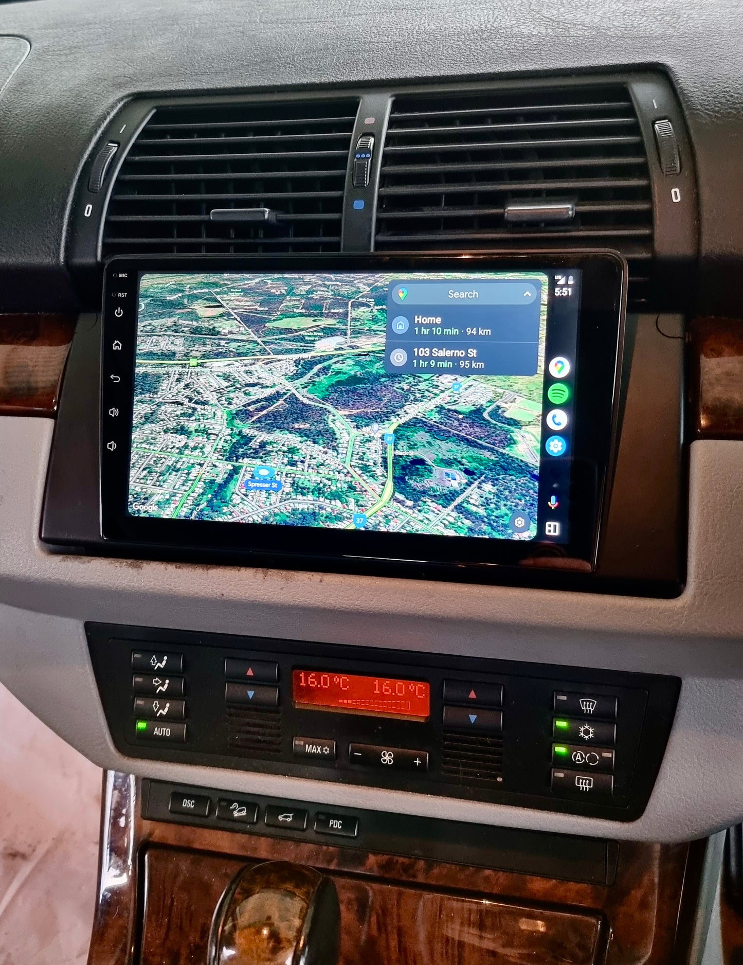 BMW X5/5 SERIES 1999-2005 E53/E39 Wireless Apple CarPlay/Android Auto Upgrade Kit