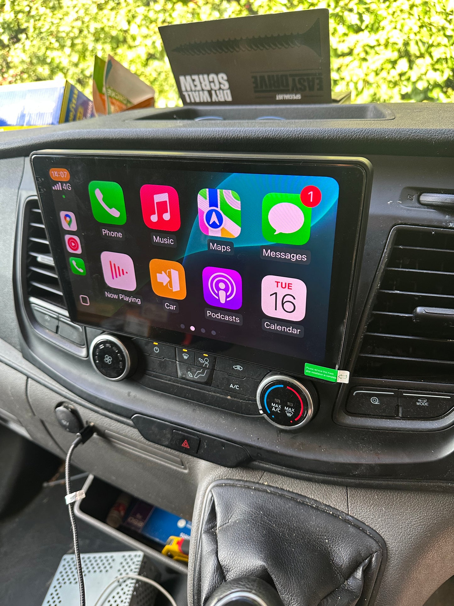 Ford Transit/Custom 2018-2024 Wireless Apple CarPlay Upgrade Kit