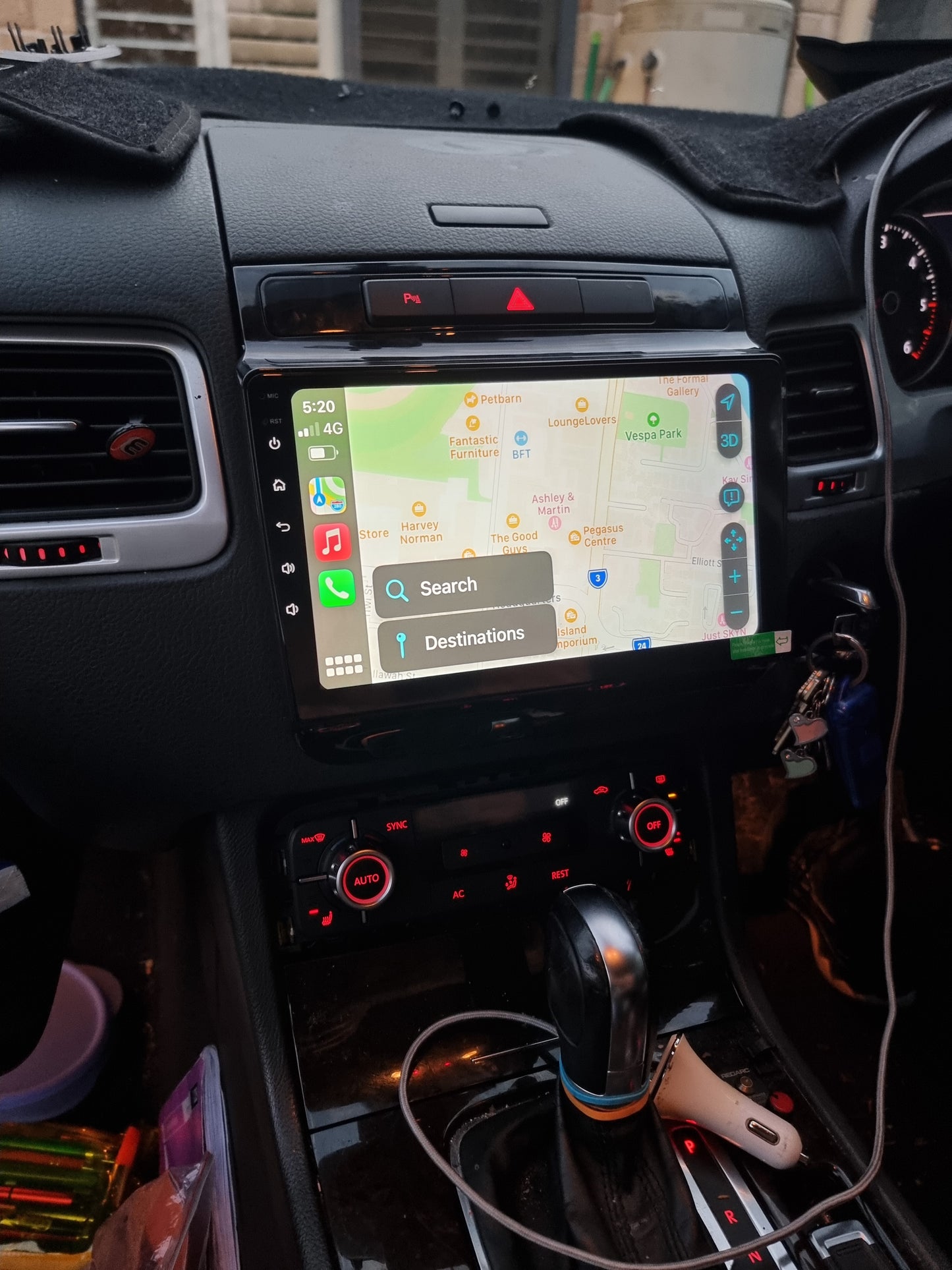 VW Touareg 2010-2022 Wireless Apple CarPlay Upgrade Kit