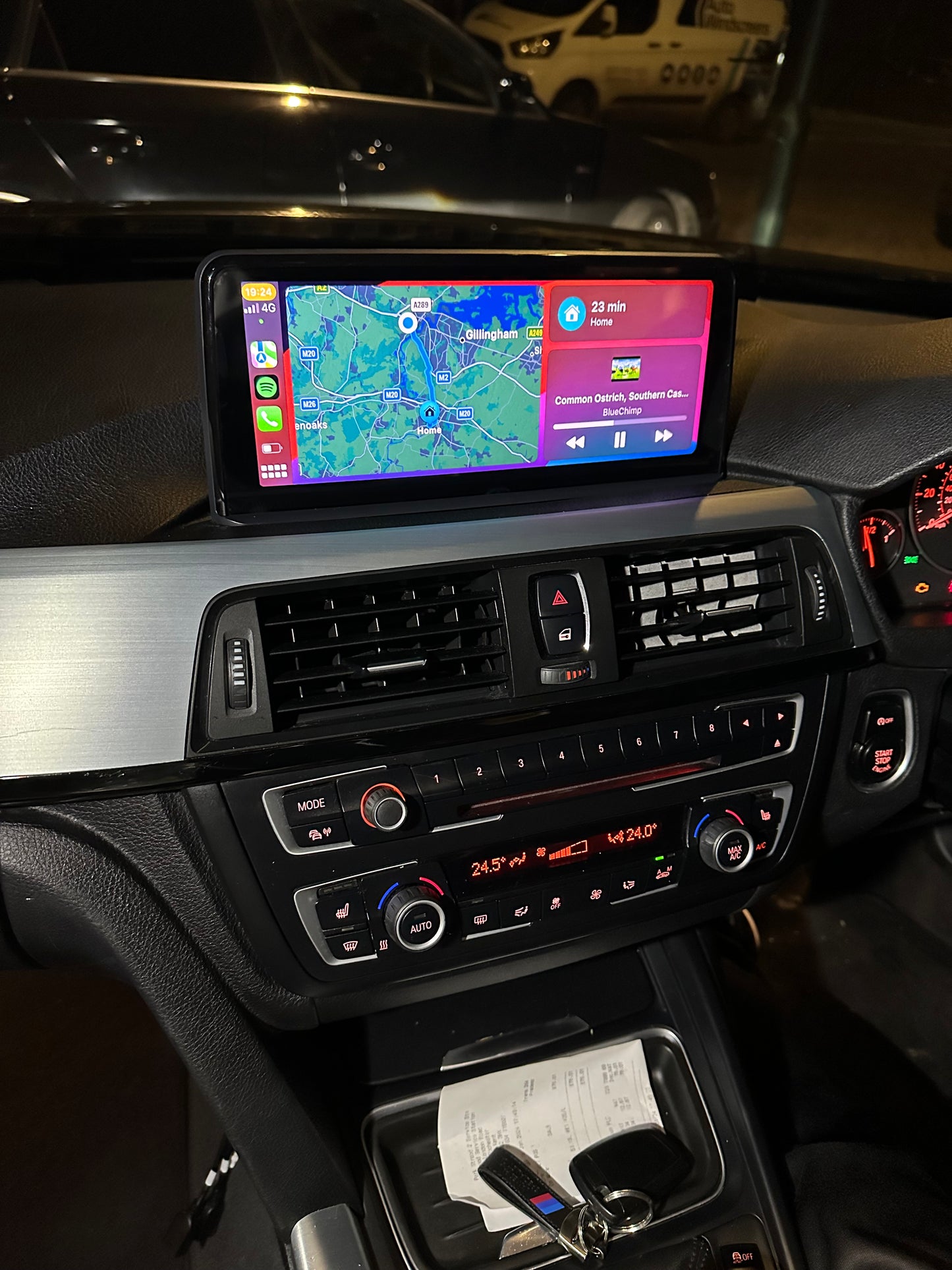 BMW 3 SERIES 2010-2017 F30/F31/F34 Wireless Apple CarPlay/Android Auto Touchscreen Kit