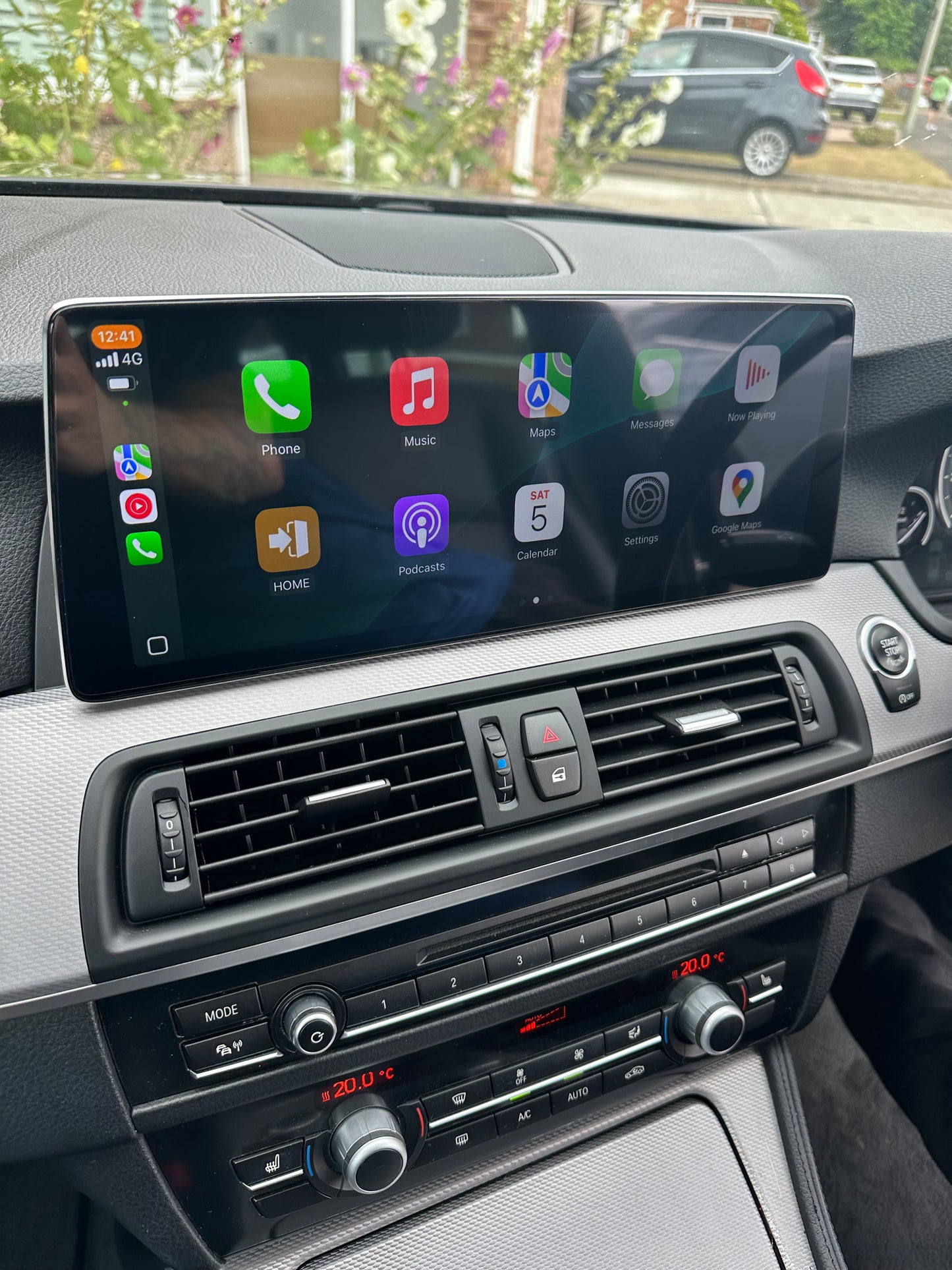 BMW 5 SERIES 2011-2017 F10/F11 Wireless Apple CarPlay/Android Auto Touchscreen