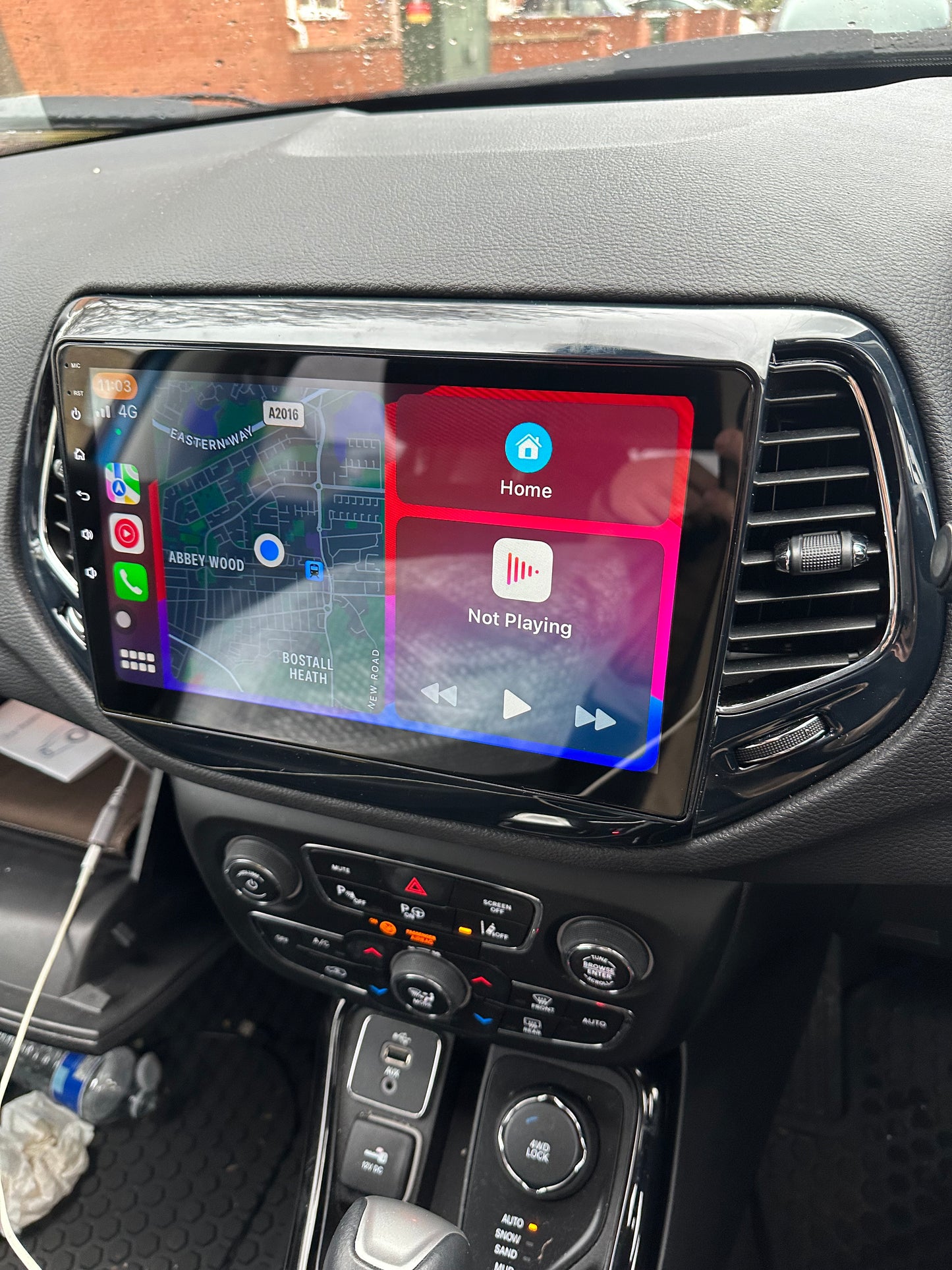Jeep Compass/Patriot 2017-2019 Wireless Apple CarPlay/Android Auto Upgrade Kit