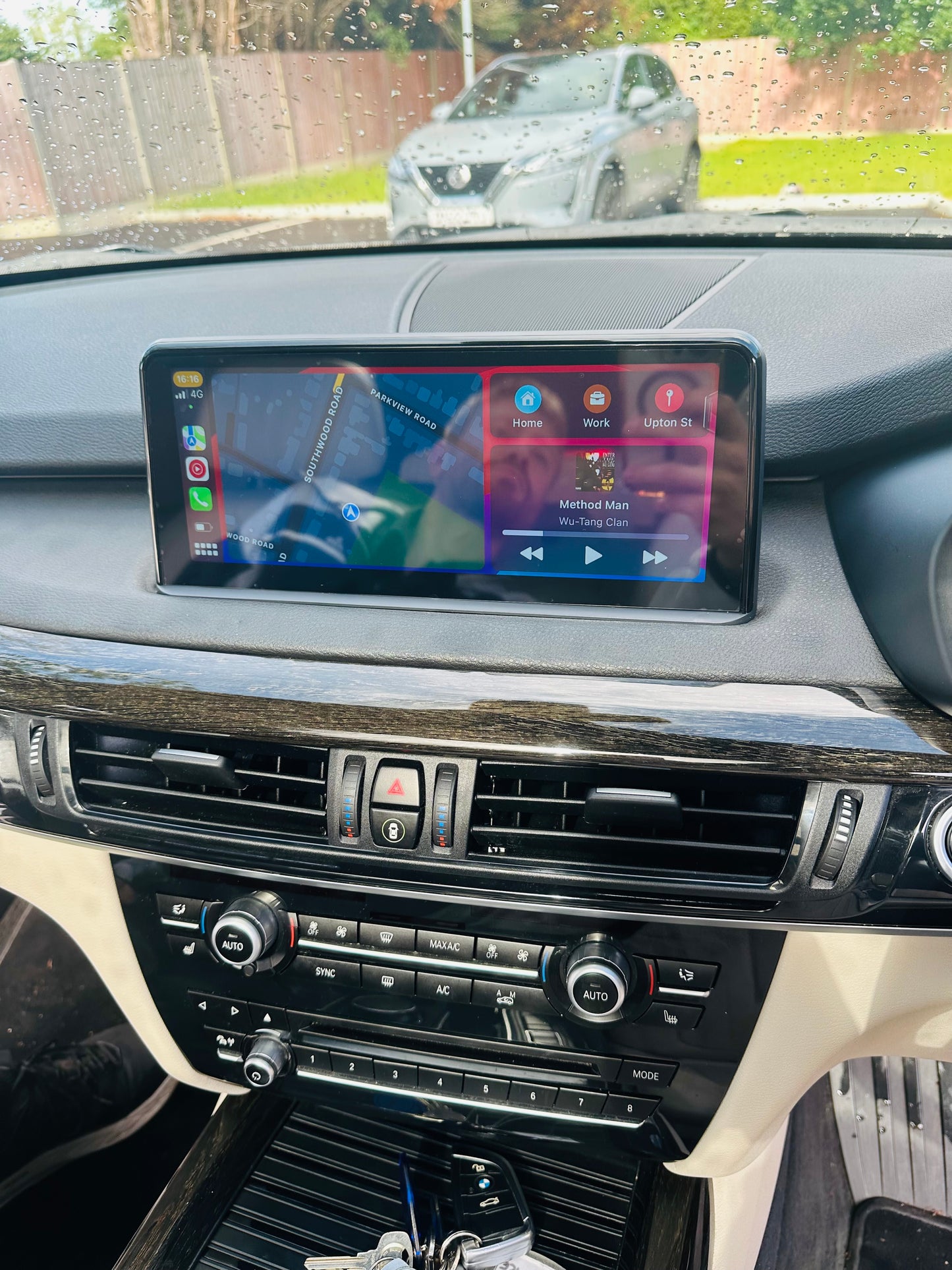 BMW X5/X6 2014-2019 F15/F16 Wireless Apple CarPlay/Android Auto Touchscreen Kit