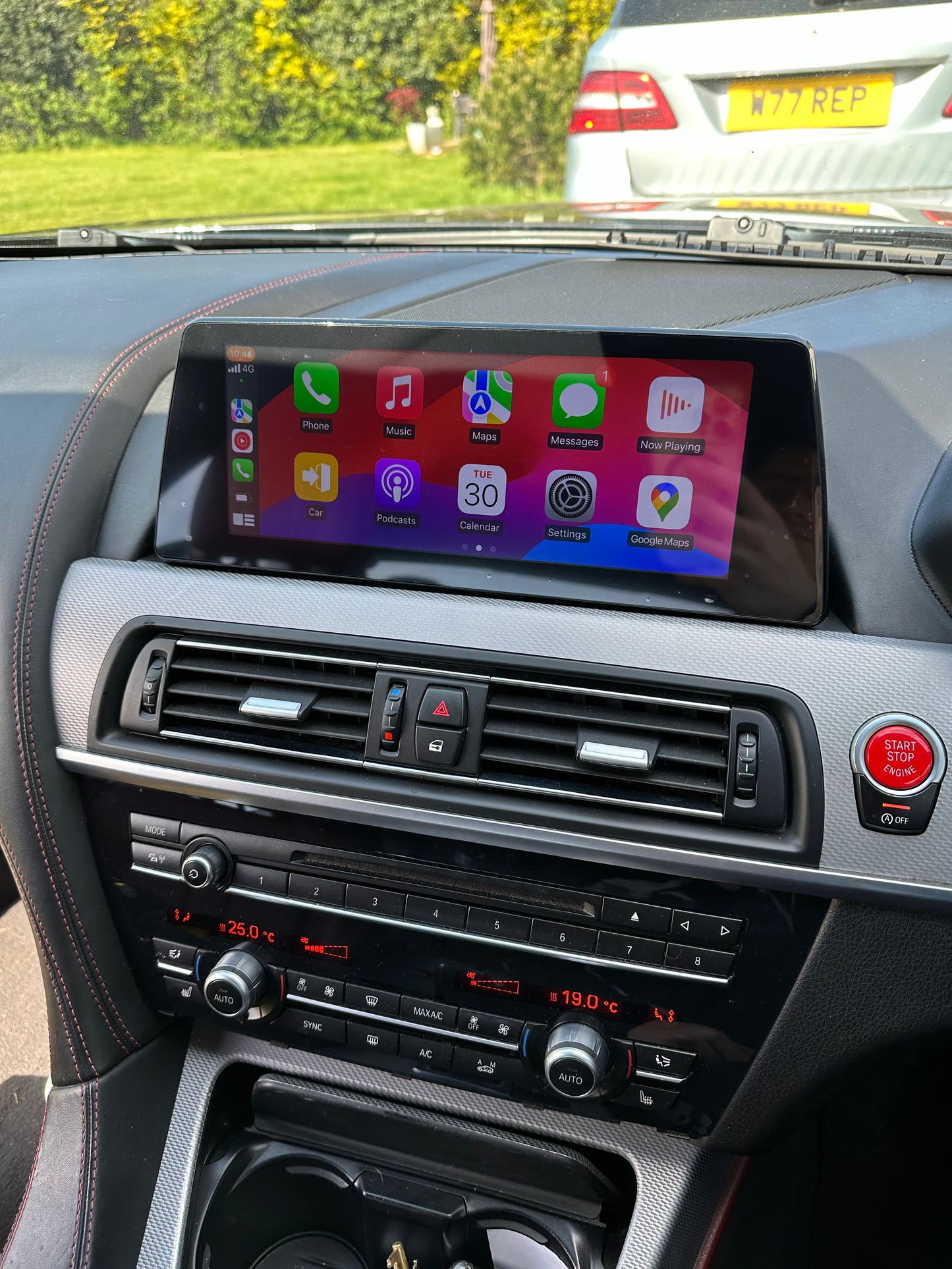 BMW 6 Series 2012-2015 F06/F12/F13 Wireless Apple CarPlay/Android Auto Touchscreen Kit