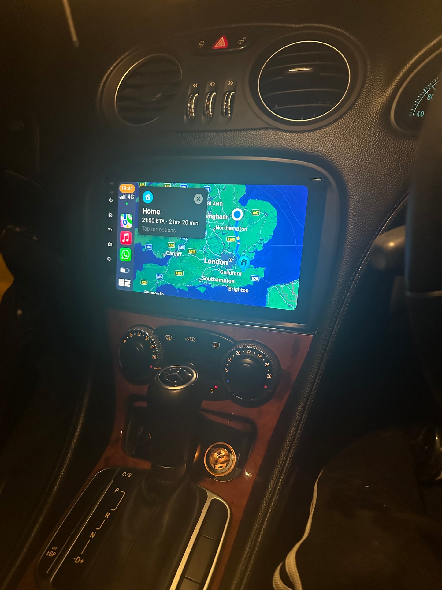 Mercedes SL500 2004-2012 CL203 Wireless Apple CarPlay/Android Auto Upgrade Kit