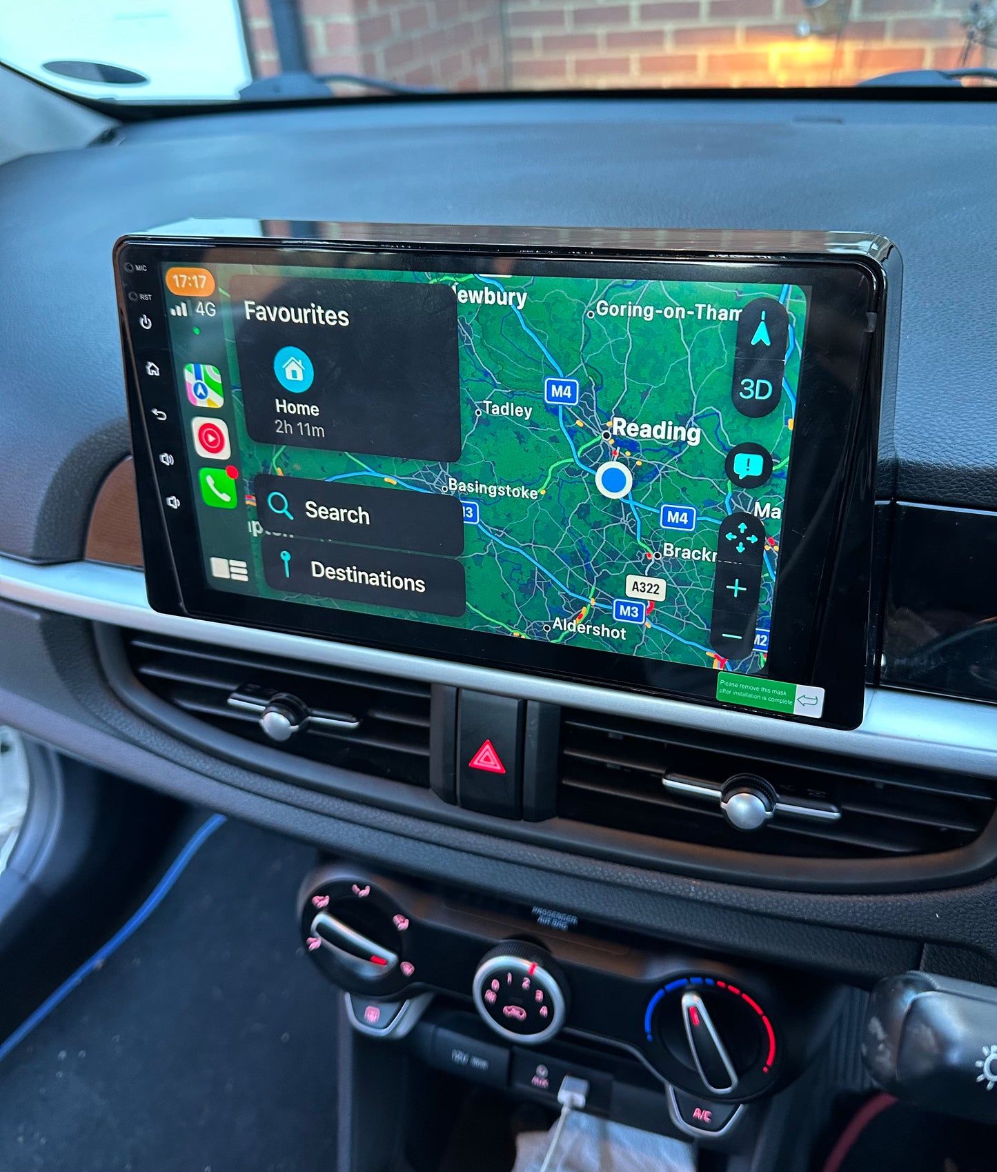 Kia Picanto 2018-2023 Wireless Apple CarPlay Upgrade Kit