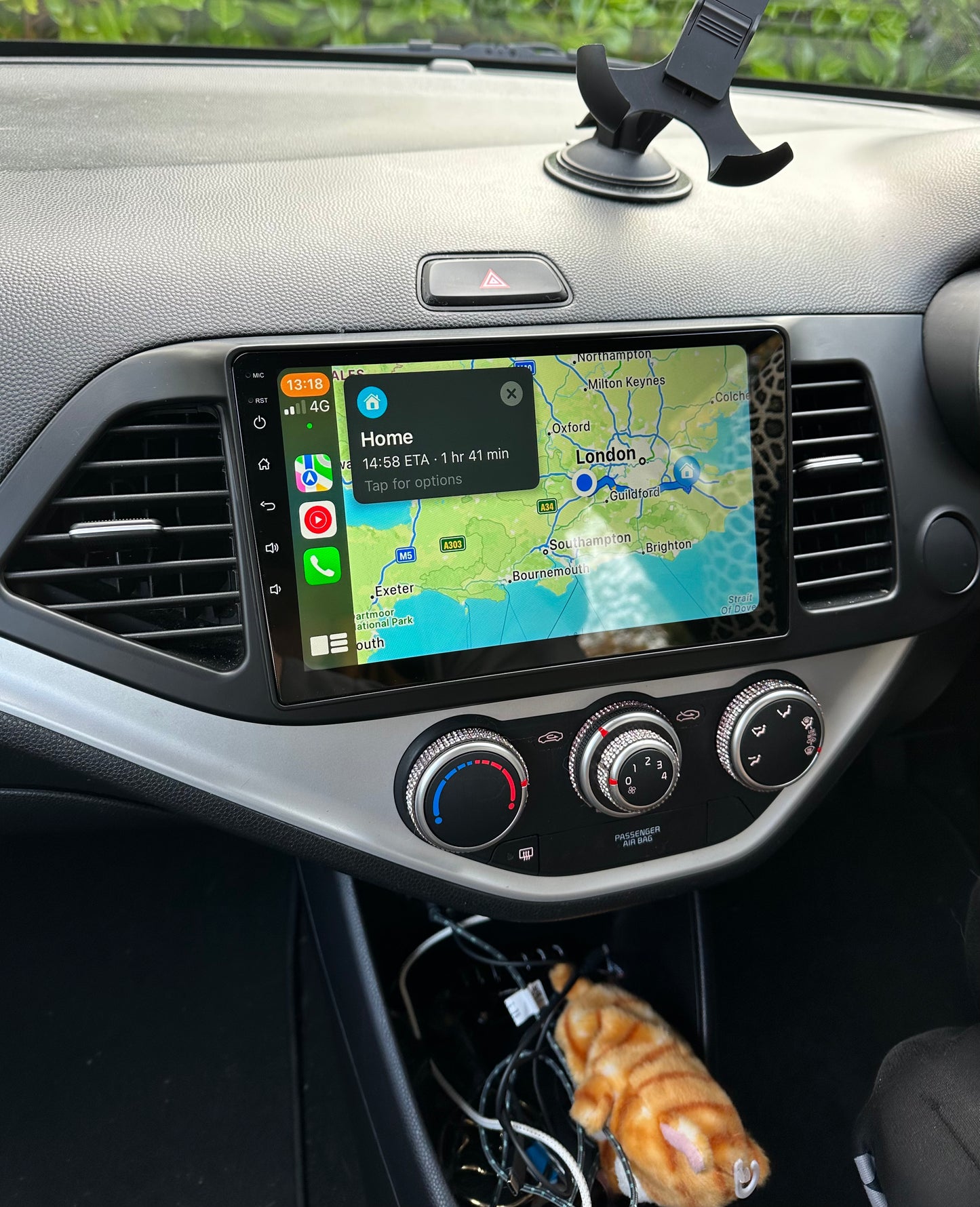 Kia Picanto 2011-2017 Wireless Apple CarPlay/Android Auto Upgrade Kit