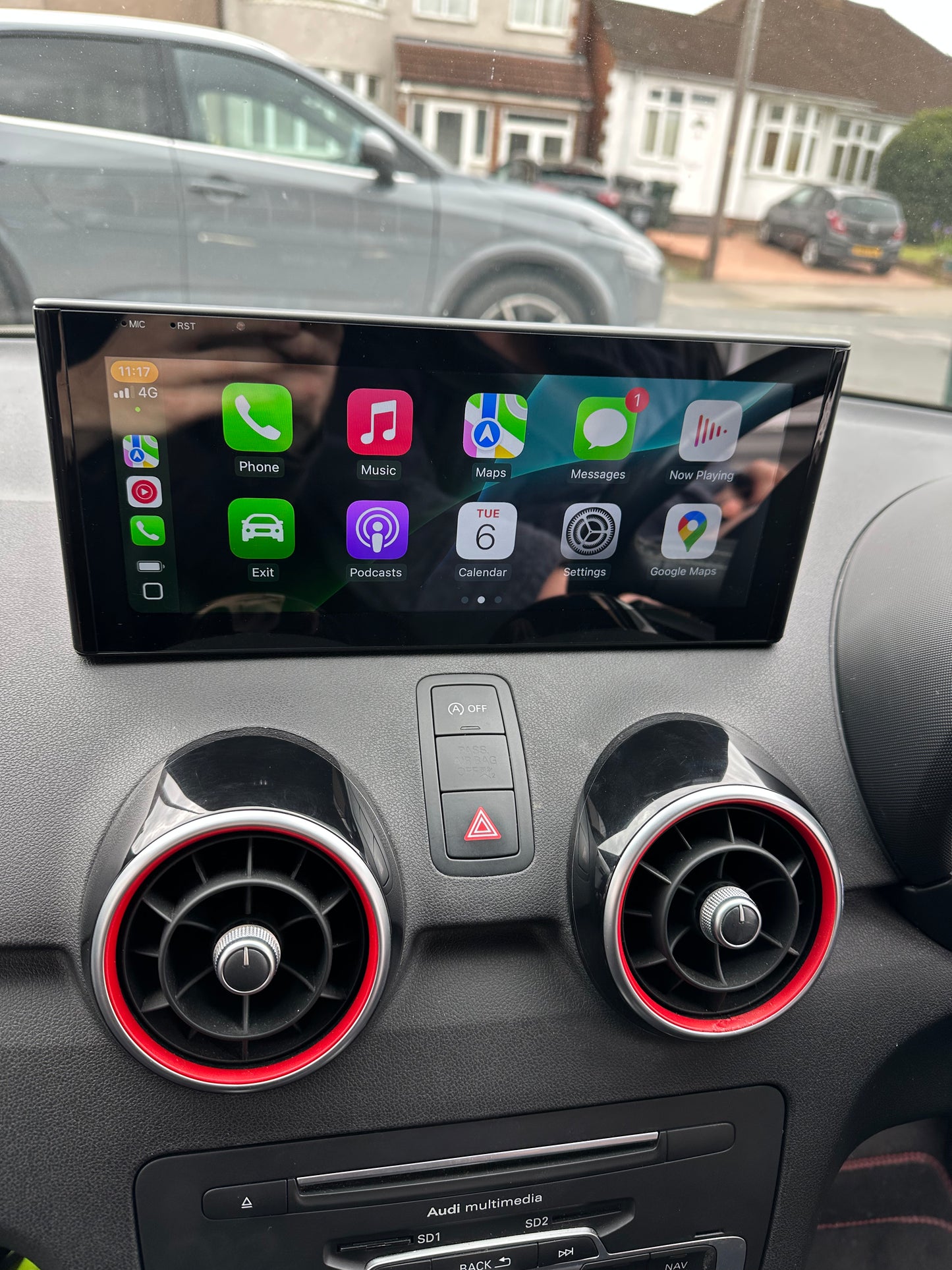 Audi A1/S1 2010-2018 Wireless Apple CarPlay Touchscreen Kit