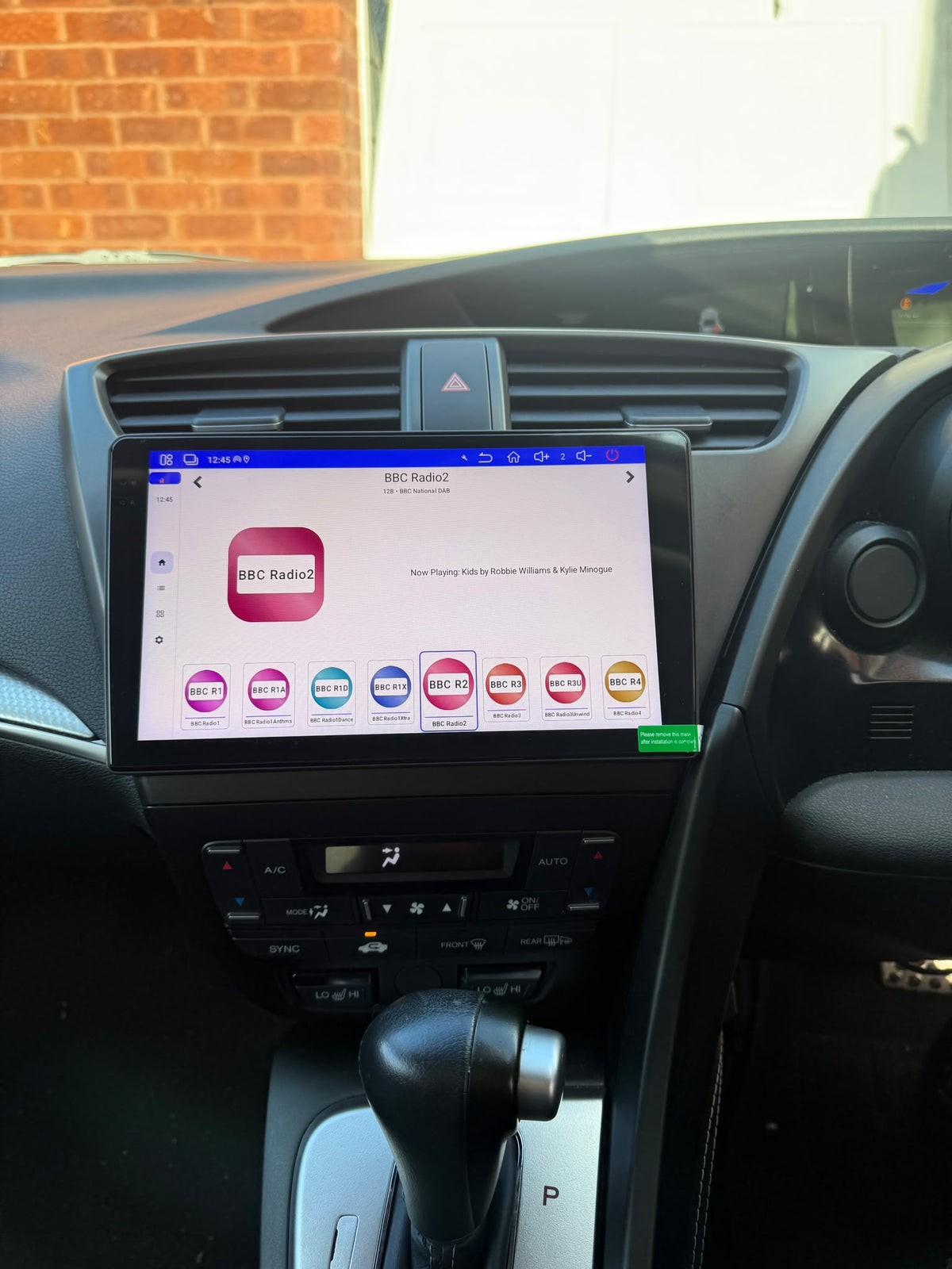 Honda Civic Hatchback 2012-2017 Wireless Apple CarPlay Upgrade Kit