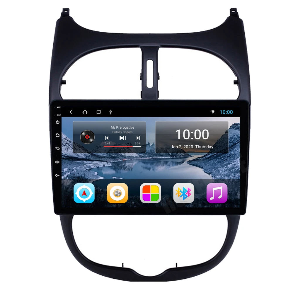 Peugeot 206 2000-2008 Wireless Apple CarPlay Upgrade Kit