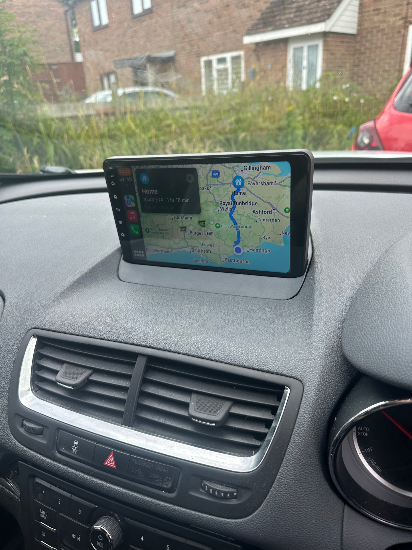 VAUXHALL MOKKA 2012-2016 - PREMIUM HEAD UNIT UPGRADE KIT: RADIO INFOTAINMENT SYSTEM WITH WIRED & WIRELESS APPLE CARPLAY AND ANDROID AUTO COMPATIBILITY