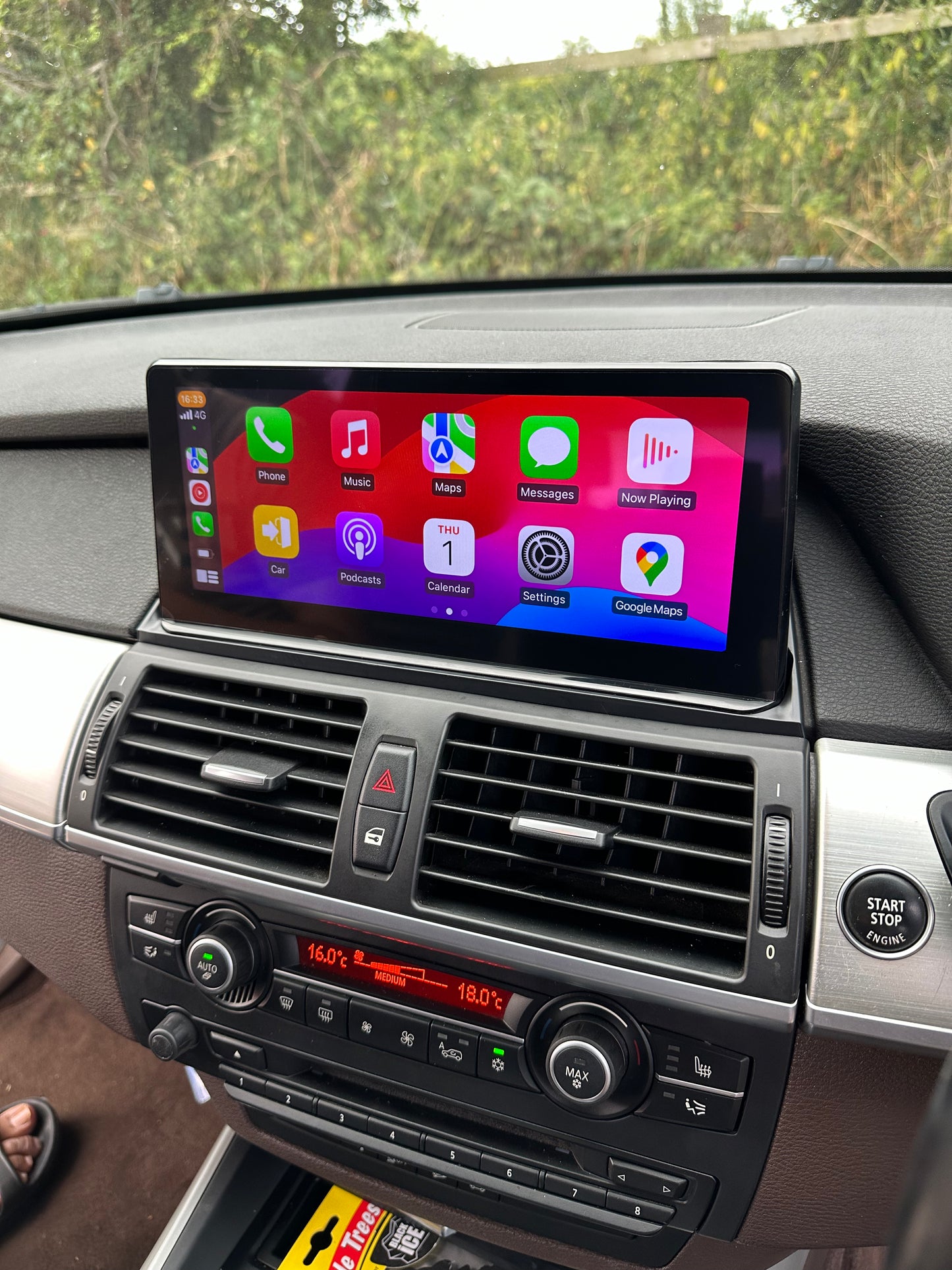 BMW X5/X6 2008-2013 E70 Wireless Apple CarPlay/Android Auto Touchscreen Kit