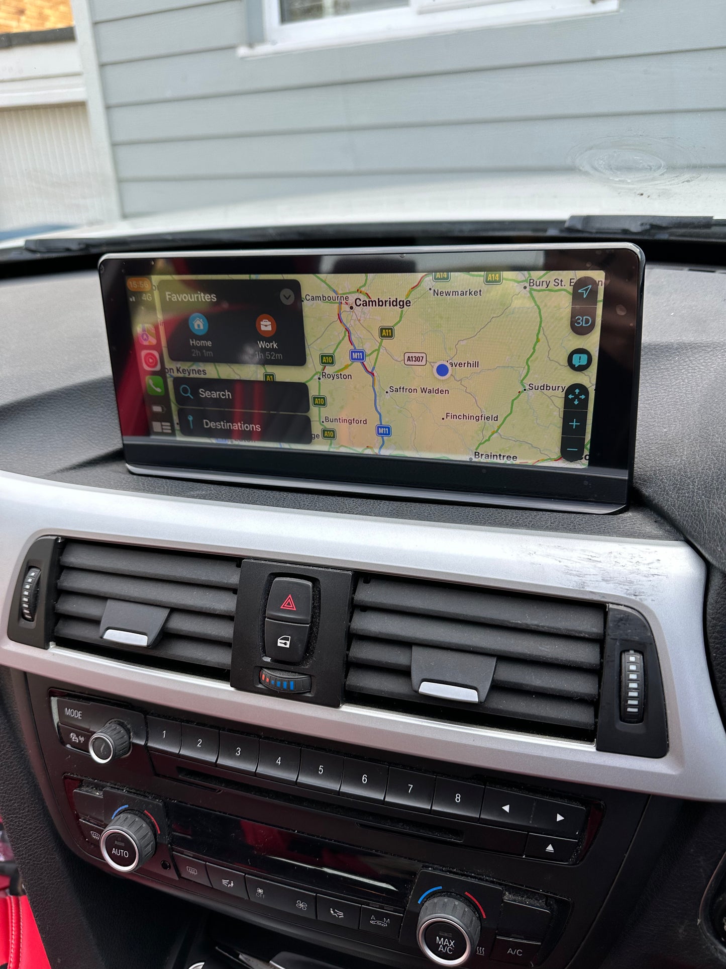 BMW 3 SERIES 2010-2017 F30/F31/F34 Wireless Apple CarPlay/Android Auto Touchscreen Kit