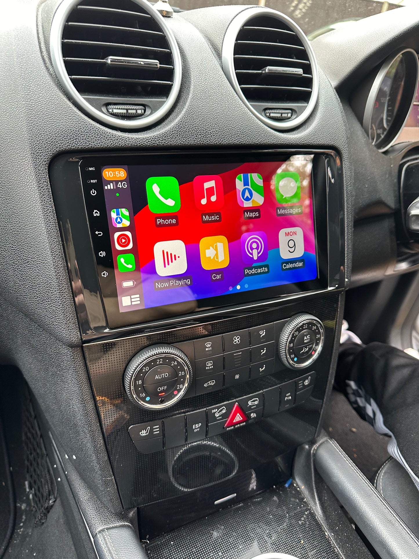Mercedes ML 2004-2011 Wireless Apple CarPlay/Android Auto Upgrade Kit