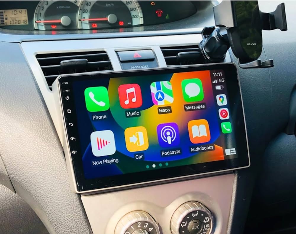 TOYOTA YARIS (2005-2012) - Full Touchscreen Upgrade Kit - Wireless Apple CarPlay / Wireless Android Auto